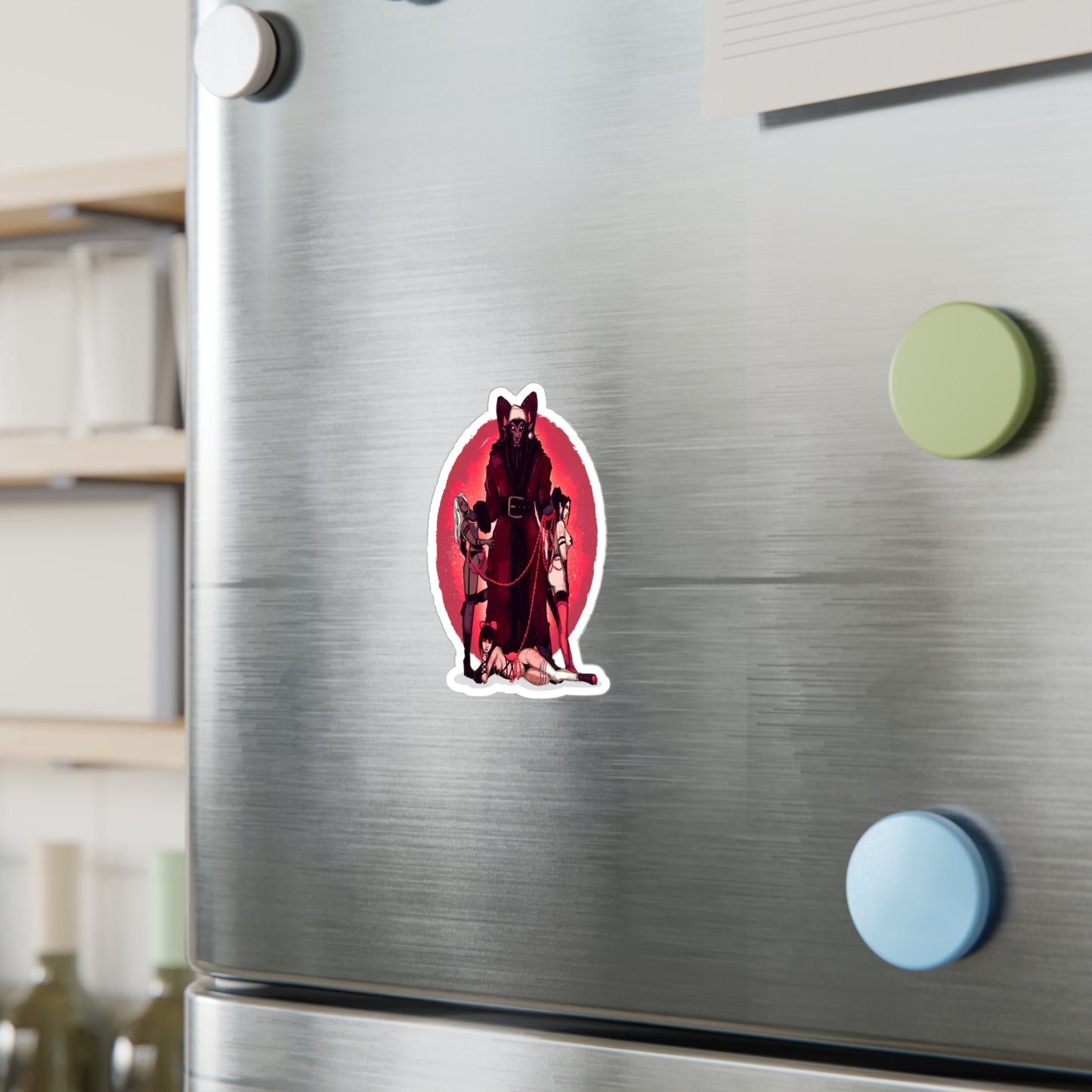 Krampus Daddy Kiss-Cut Vinyl Decal
