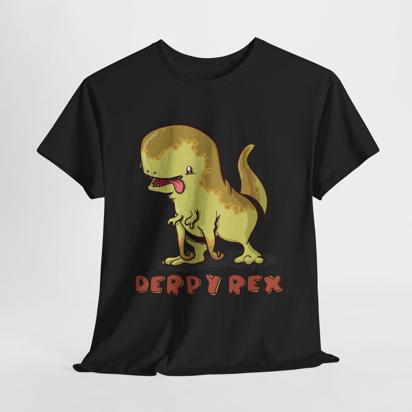 Derpy Rex Unisex Heavy Cotton Tee
