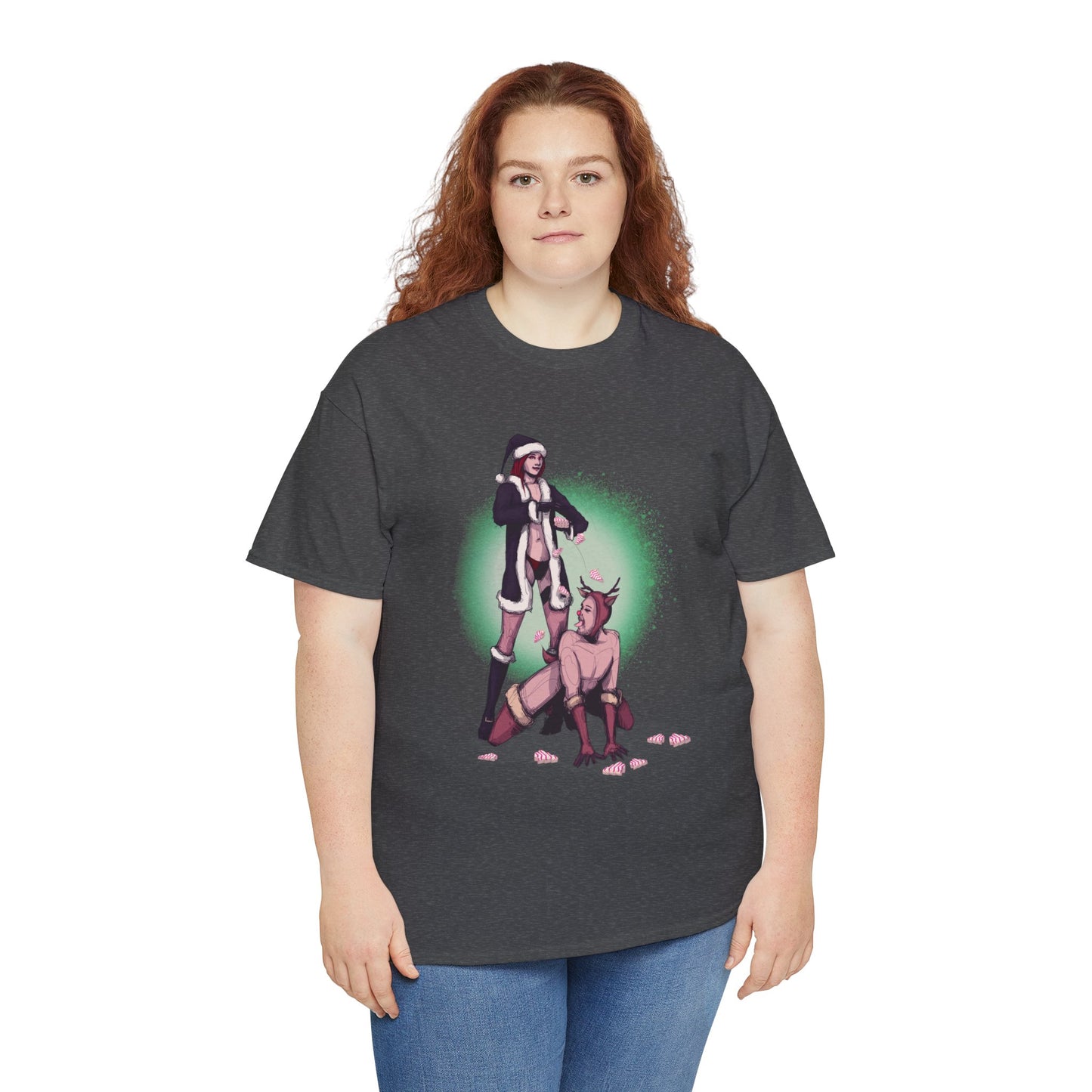 Christmas Rain Unisex Heavy Cotton Tee