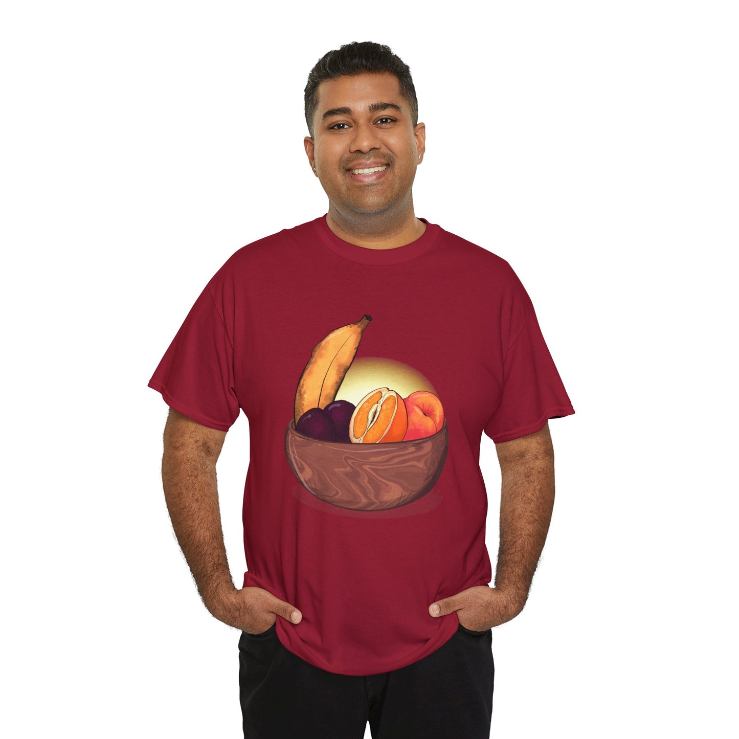 Adult Fruit Basket Unisex Heavy Cotton Tee