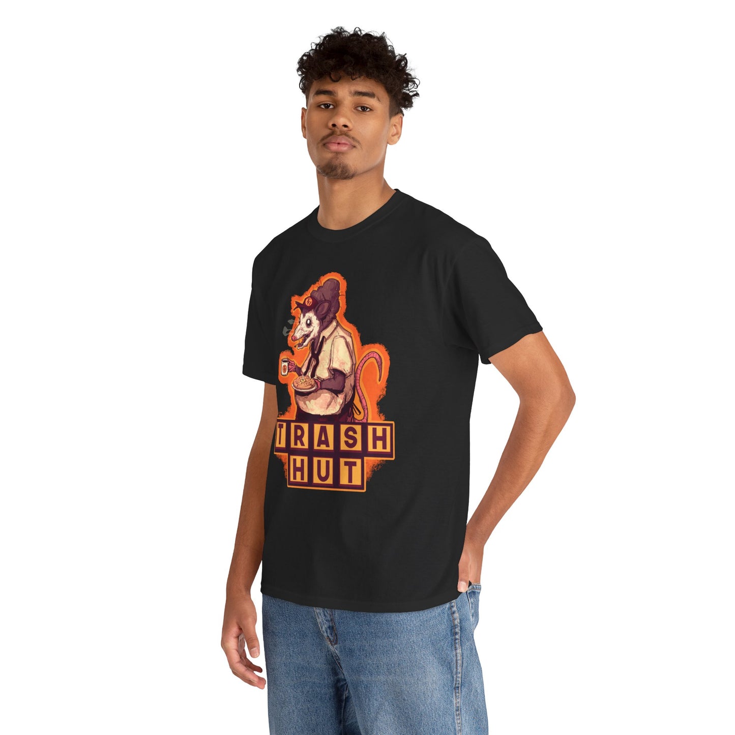 Trash Hut Unisex Heavy Cotton Tee