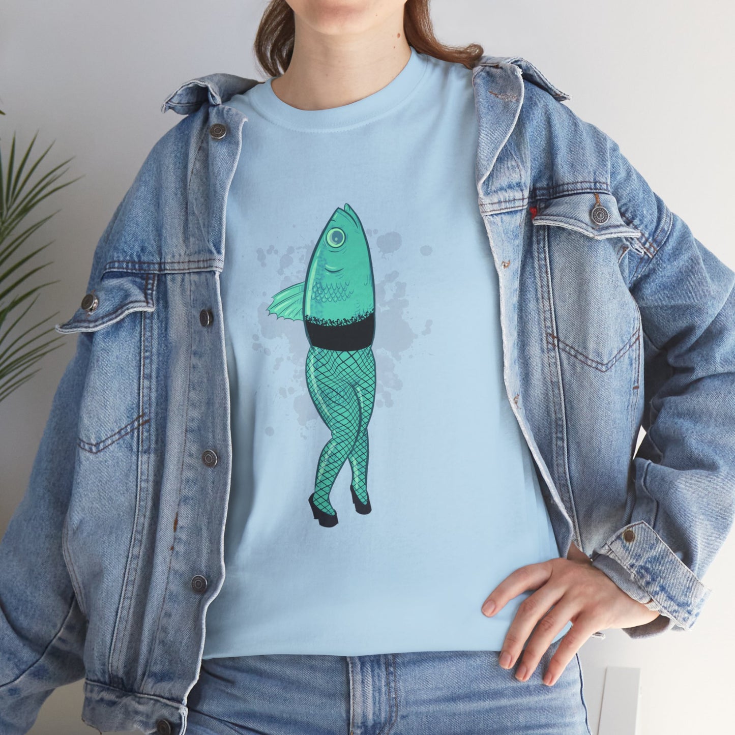 Fishnets Unisex Heavy Cotton Tee