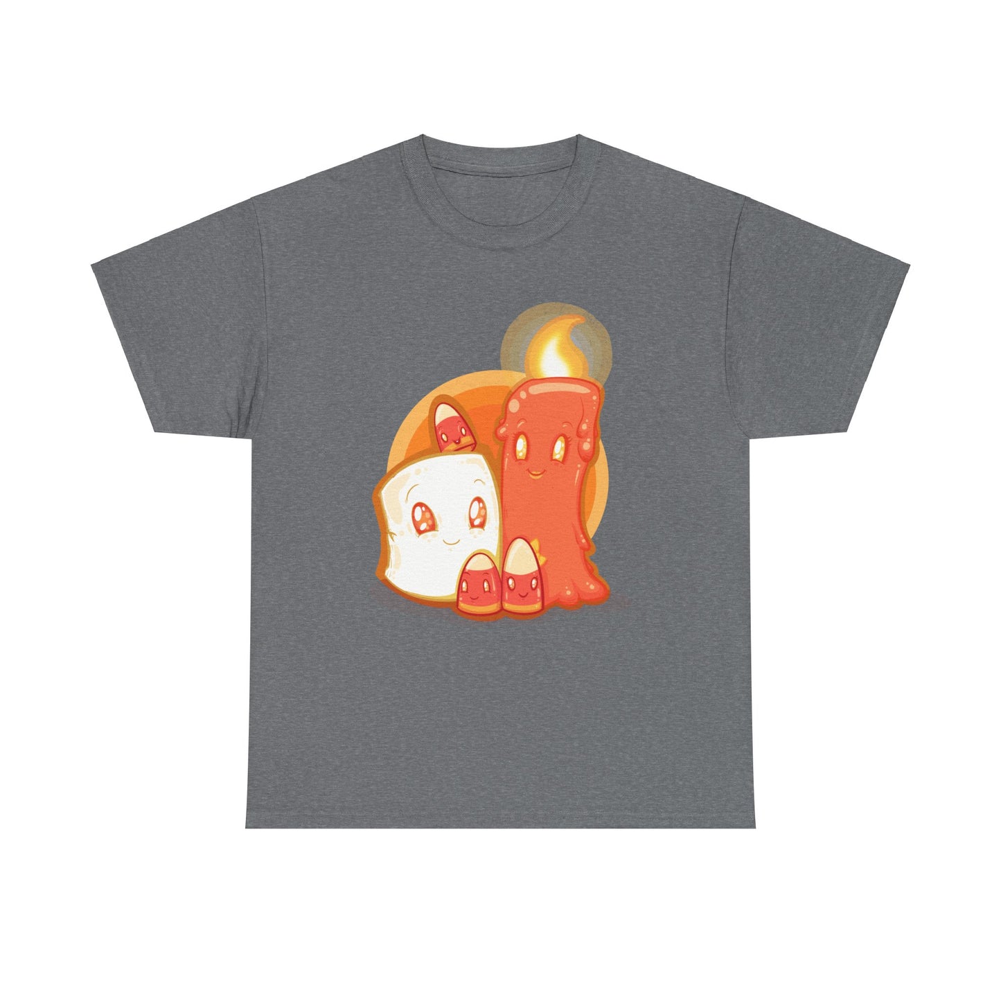 How Candy Corn Is Made Unisex Heavy Cotton Tee