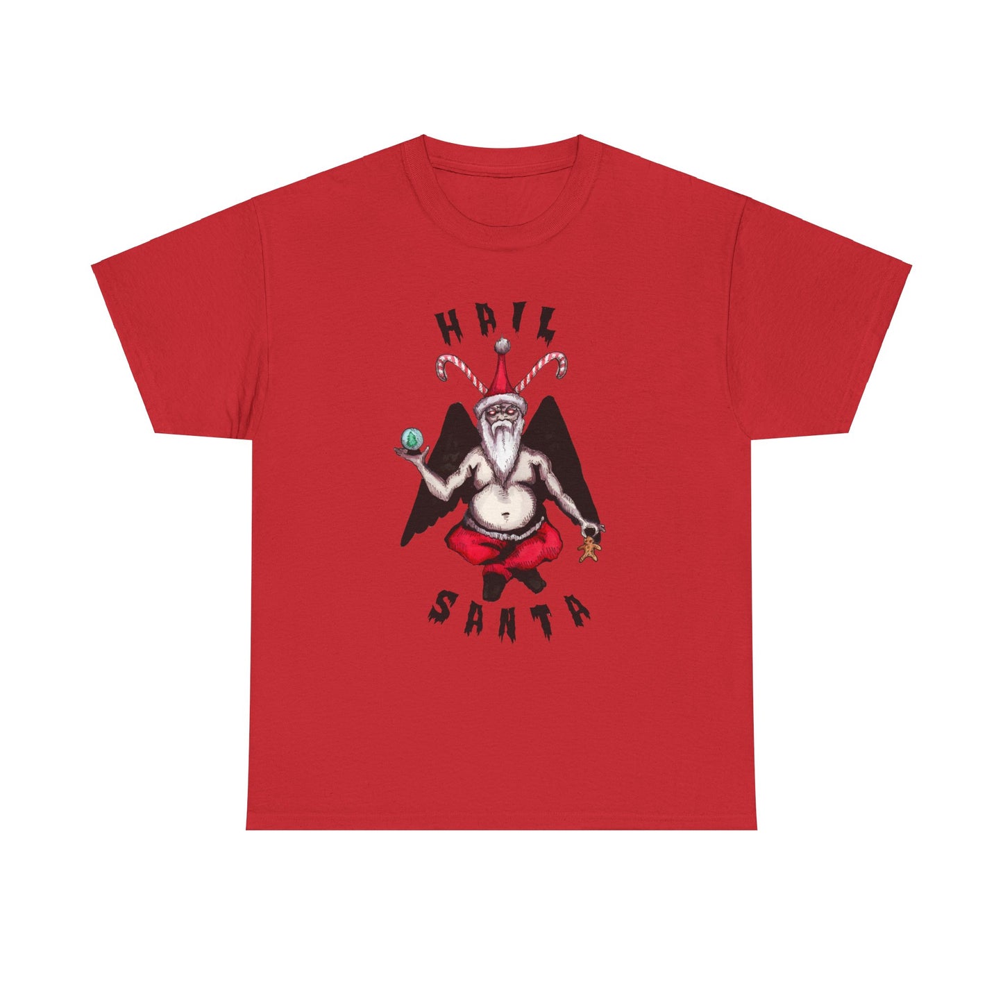 Hail Santa Unisex Heavy Cotton Tee