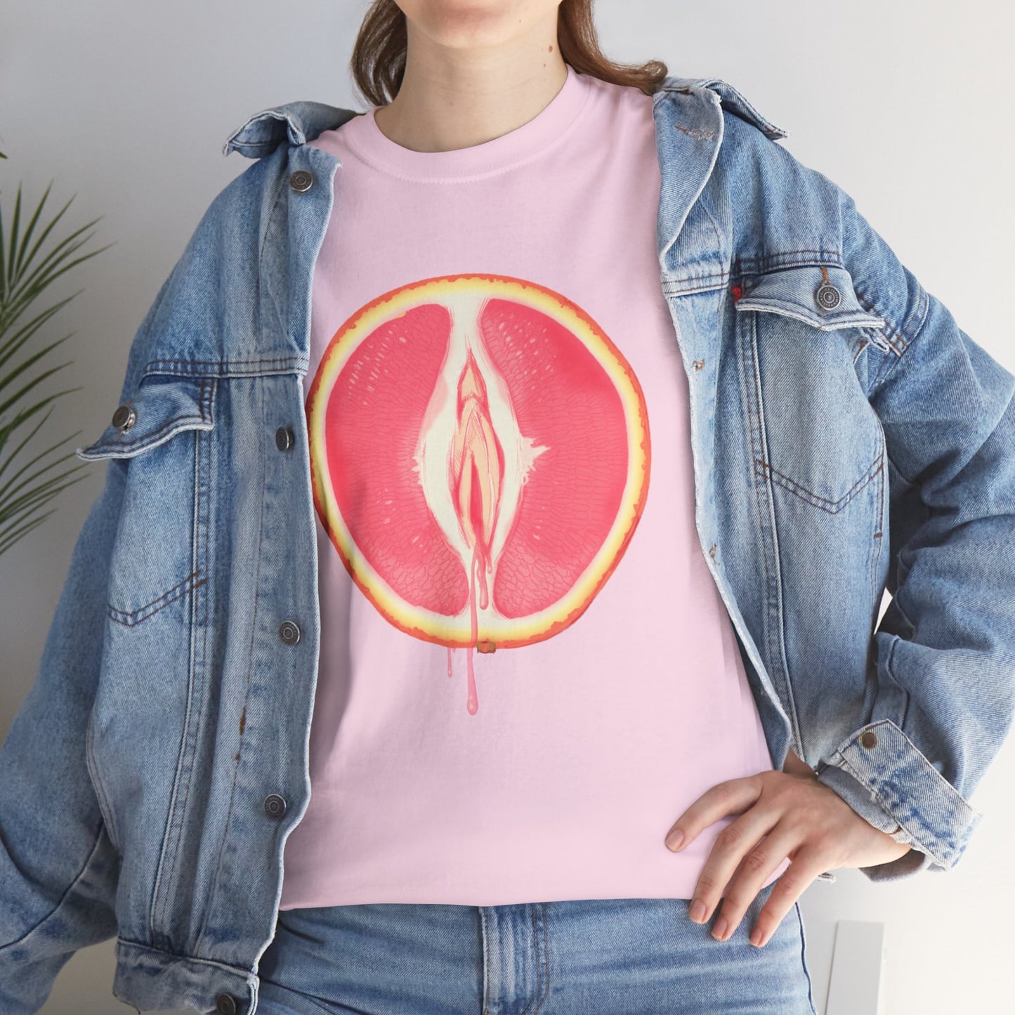 Grapefruit Unisex Heavy Cotton Tee