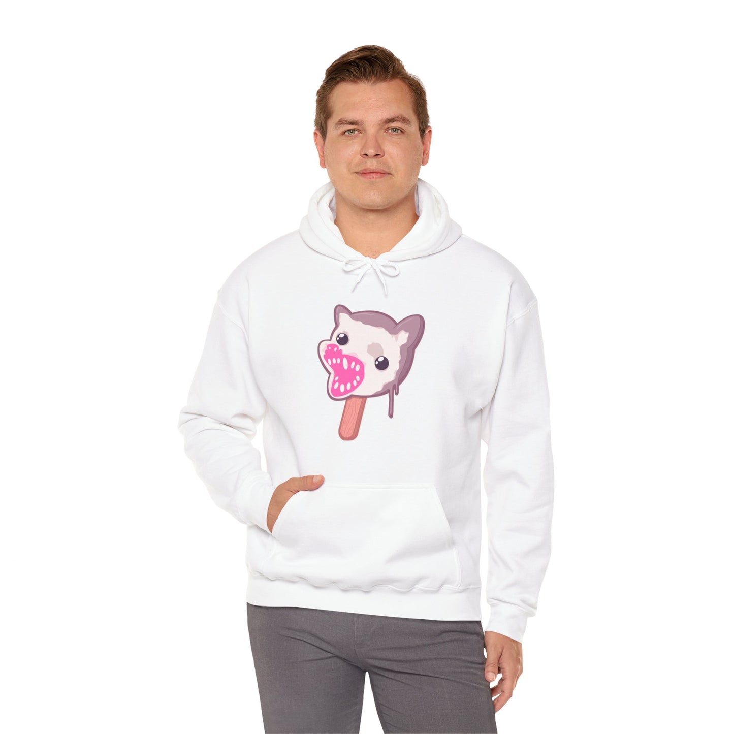 Opossum Popsicle Unisex Heavy Blend Hooded Sweatshirt