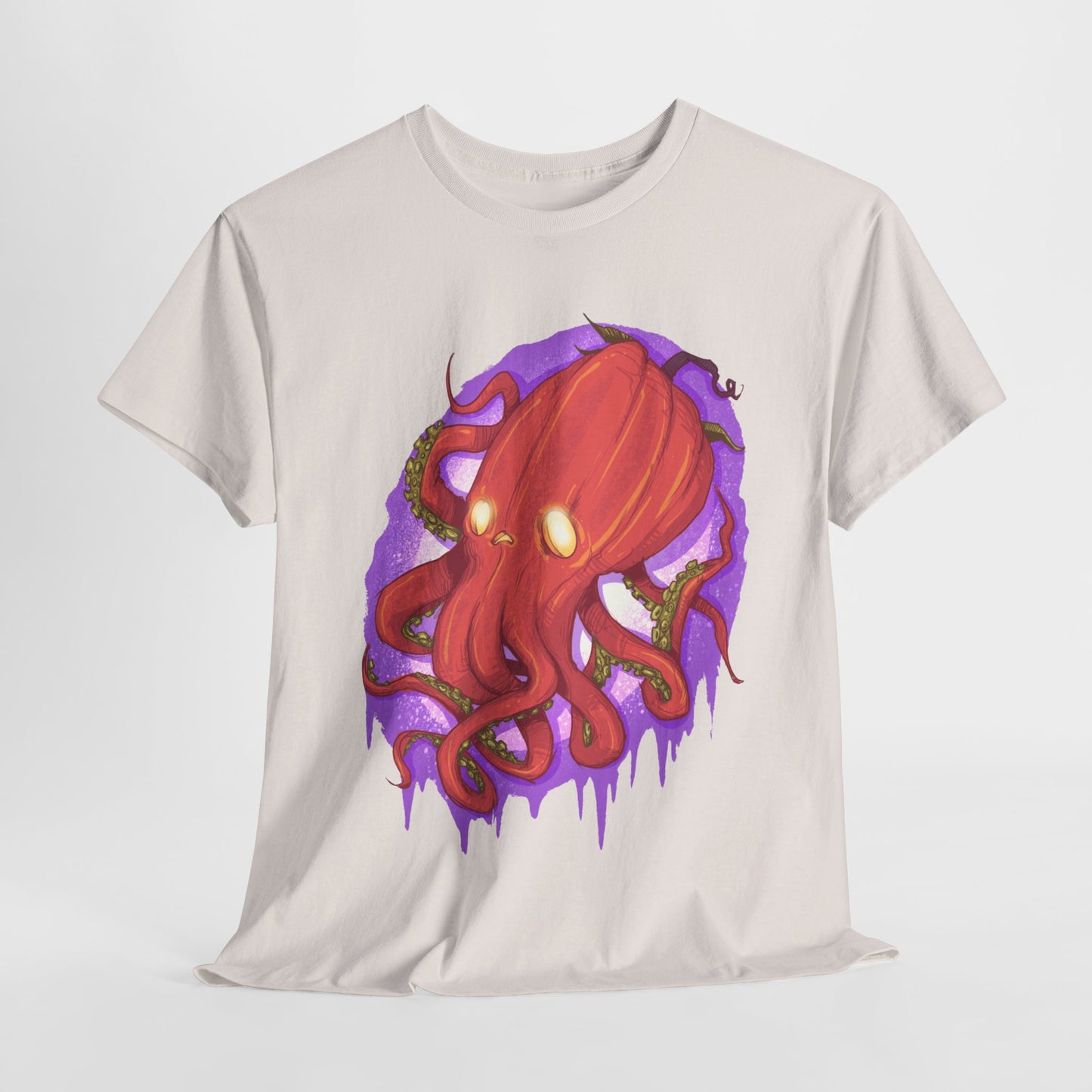Octopumpkin Unisex Heavy Cotton Tee