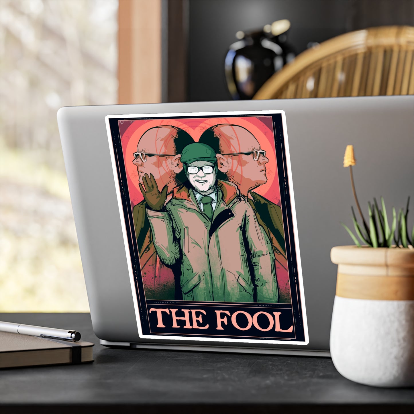 The Vampire Fool Kiss-Cut Vinyl Decal