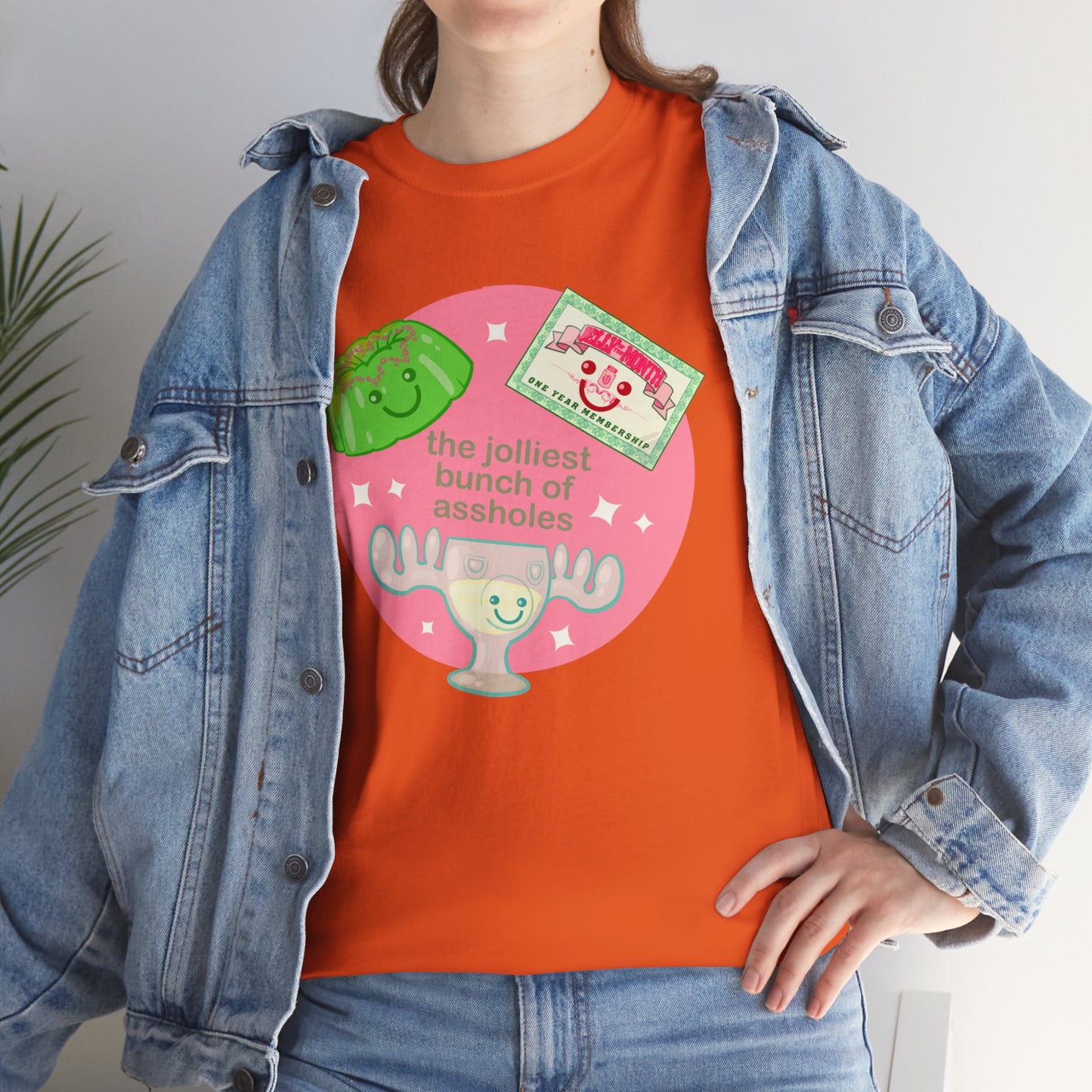 The Jolliest Bunch Of Assholes Unisex Heavy Cotton Tee