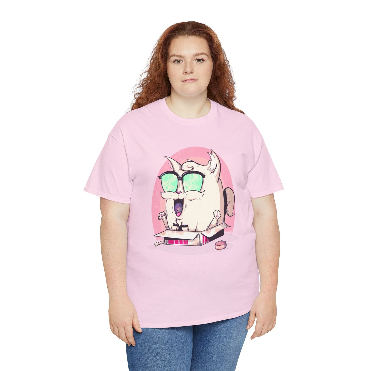Chicken Box Unisex Heavy Cotton Tee