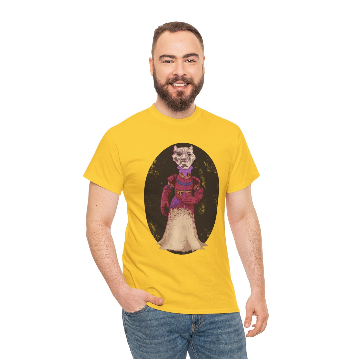 Mysterious Stranger Unisex Heavy Cotton Tee