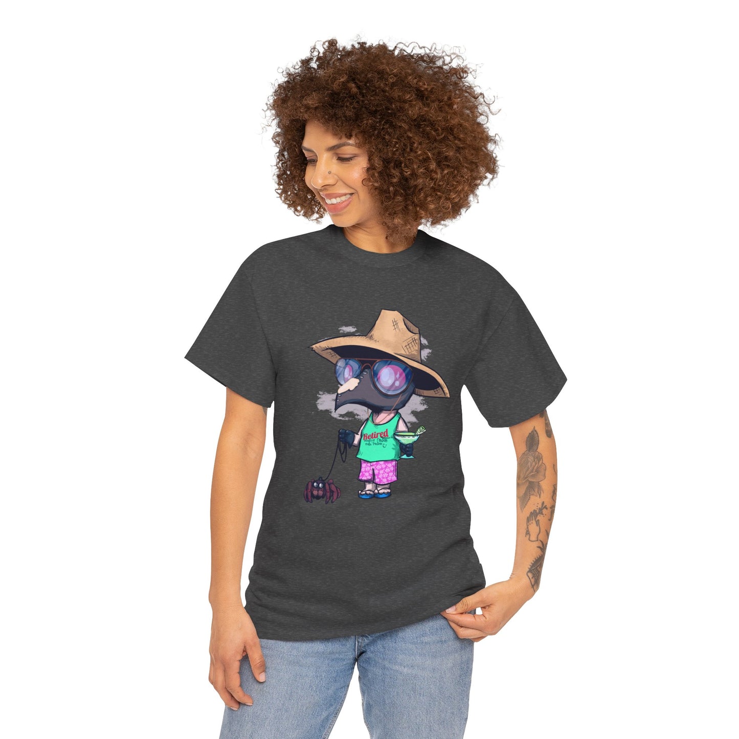 Plague Vacation Unisex Heavy Cotton Tee
