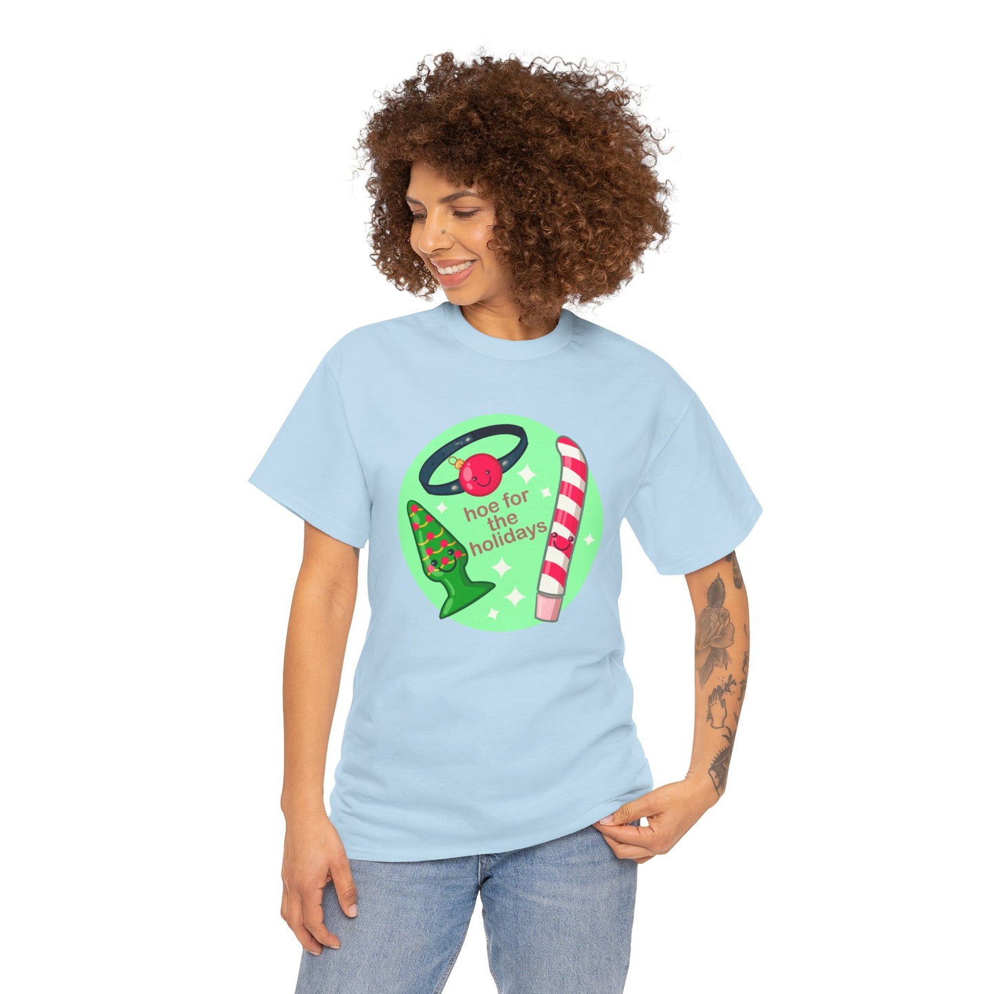 Hoe For The Holidays Unisex Heavy Cotton Tee