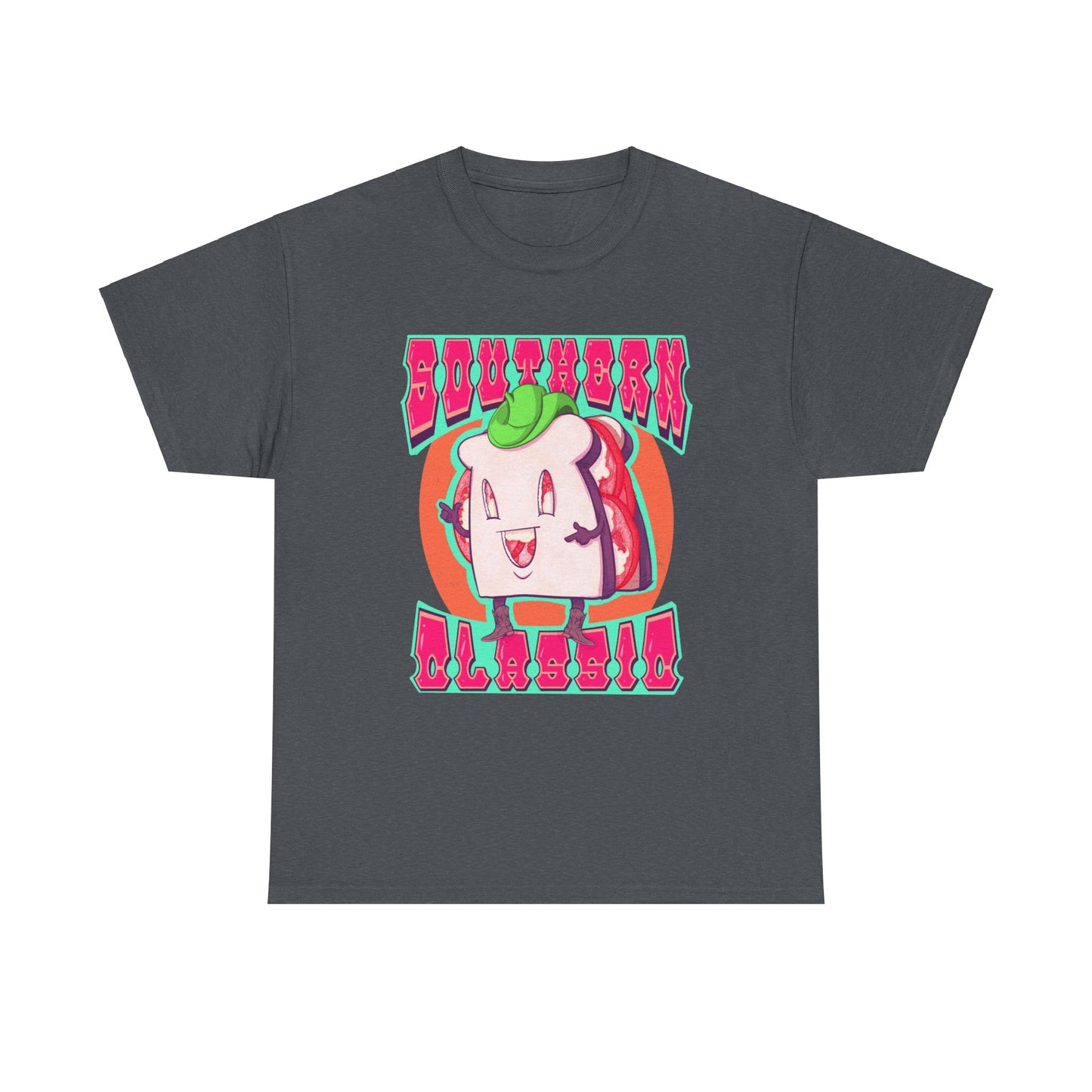 Tomato Sandwich Unisex Heavy Cotton Tee