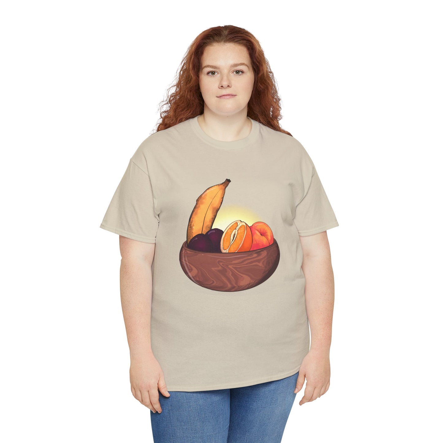 Adult Fruit Basket Unisex Heavy Cotton Tee