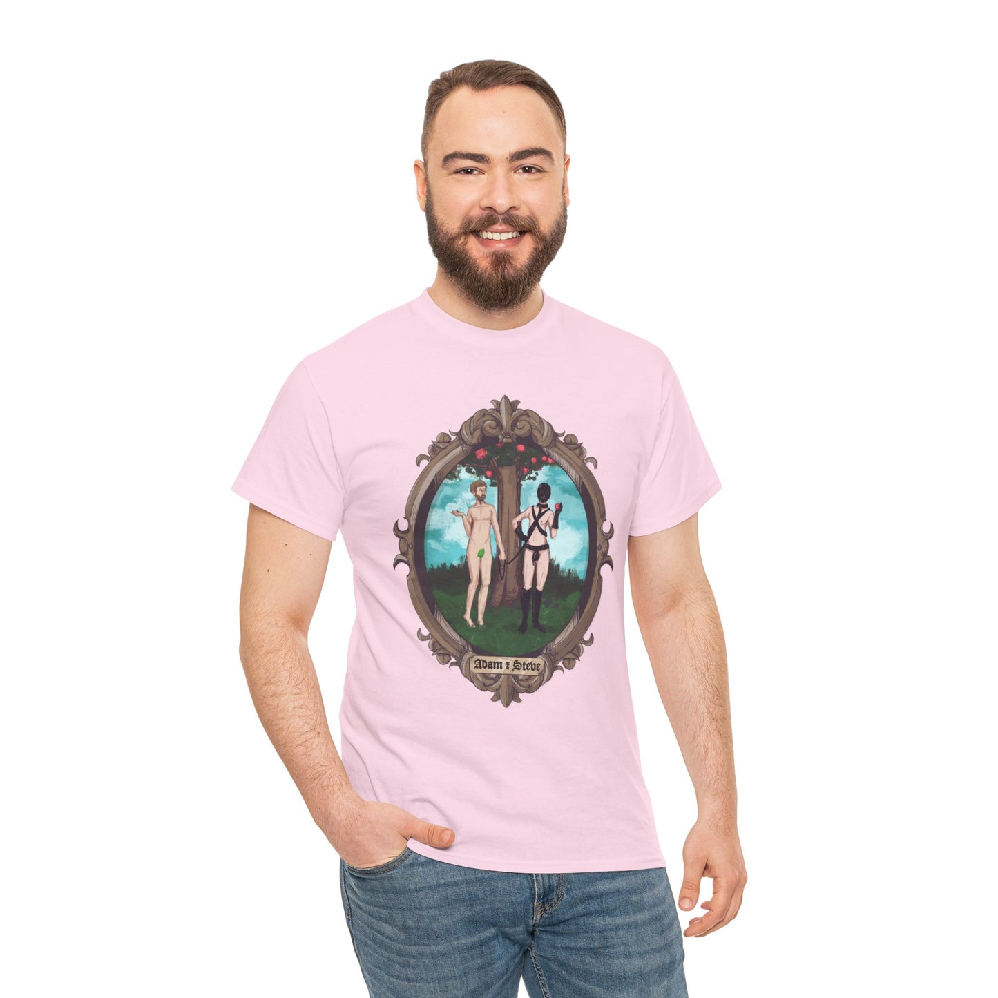 Adam & Steve Unisex Heavy Cotton Tee