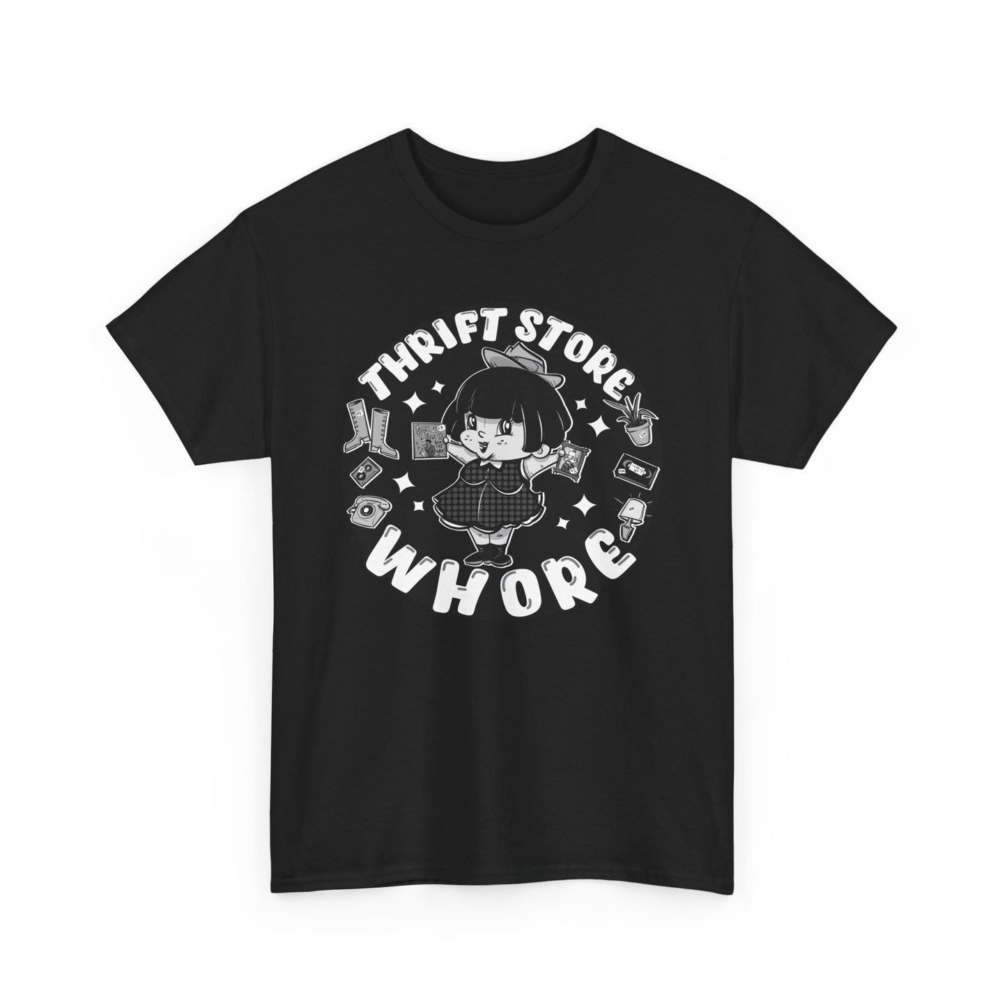 Thrift Store Whore Unisex Heavy Cotton Tee