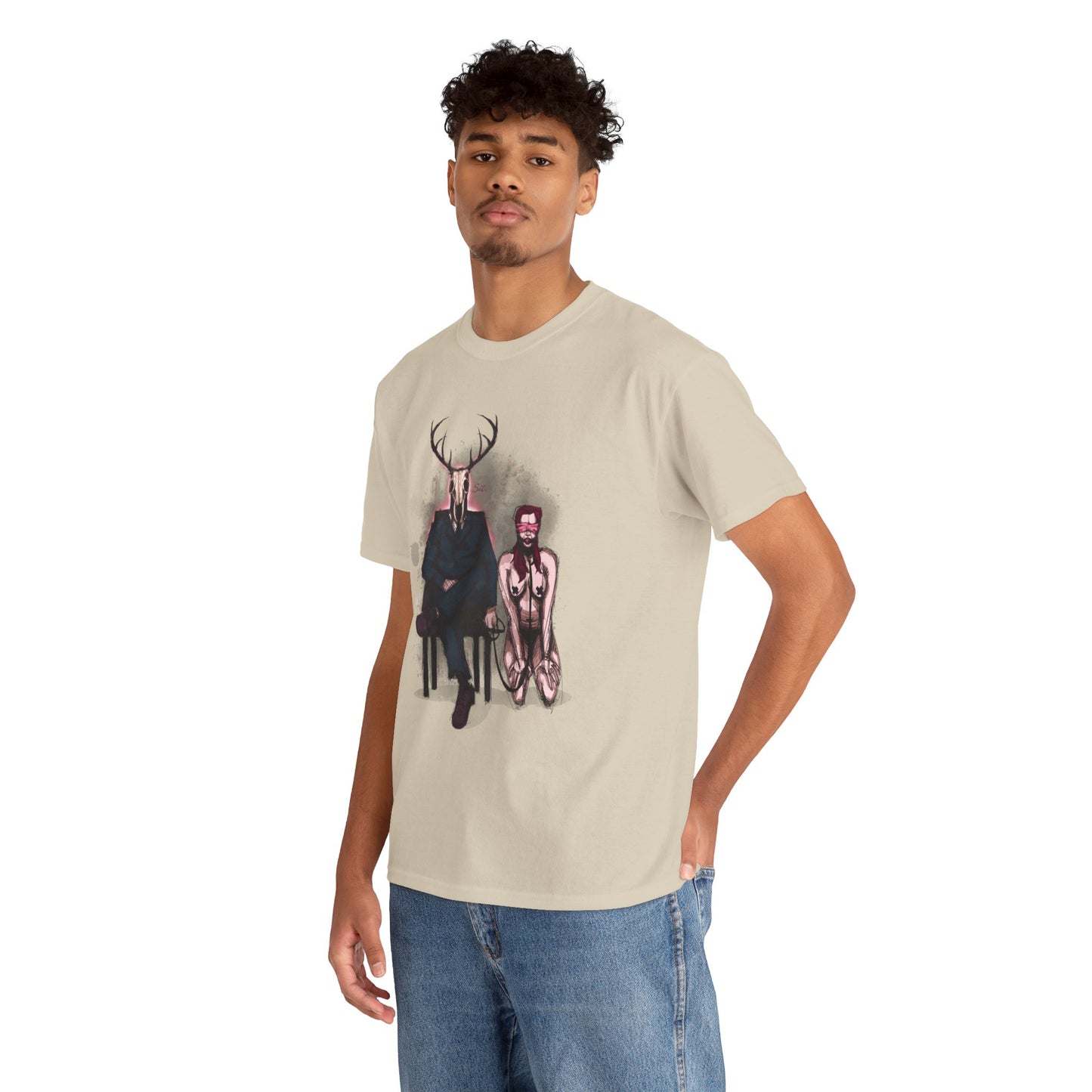Deer Daddy Series 1: Sit Unisex Heavy Cotton Tee