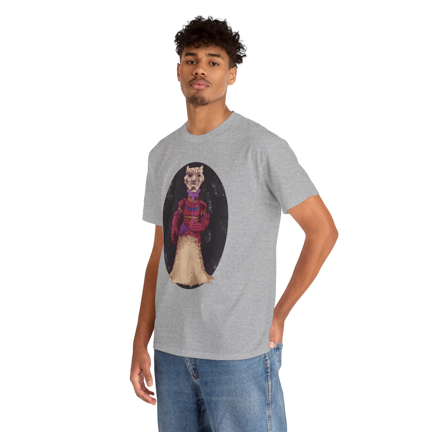 Mysterious Stranger Unisex Heavy Cotton Tee