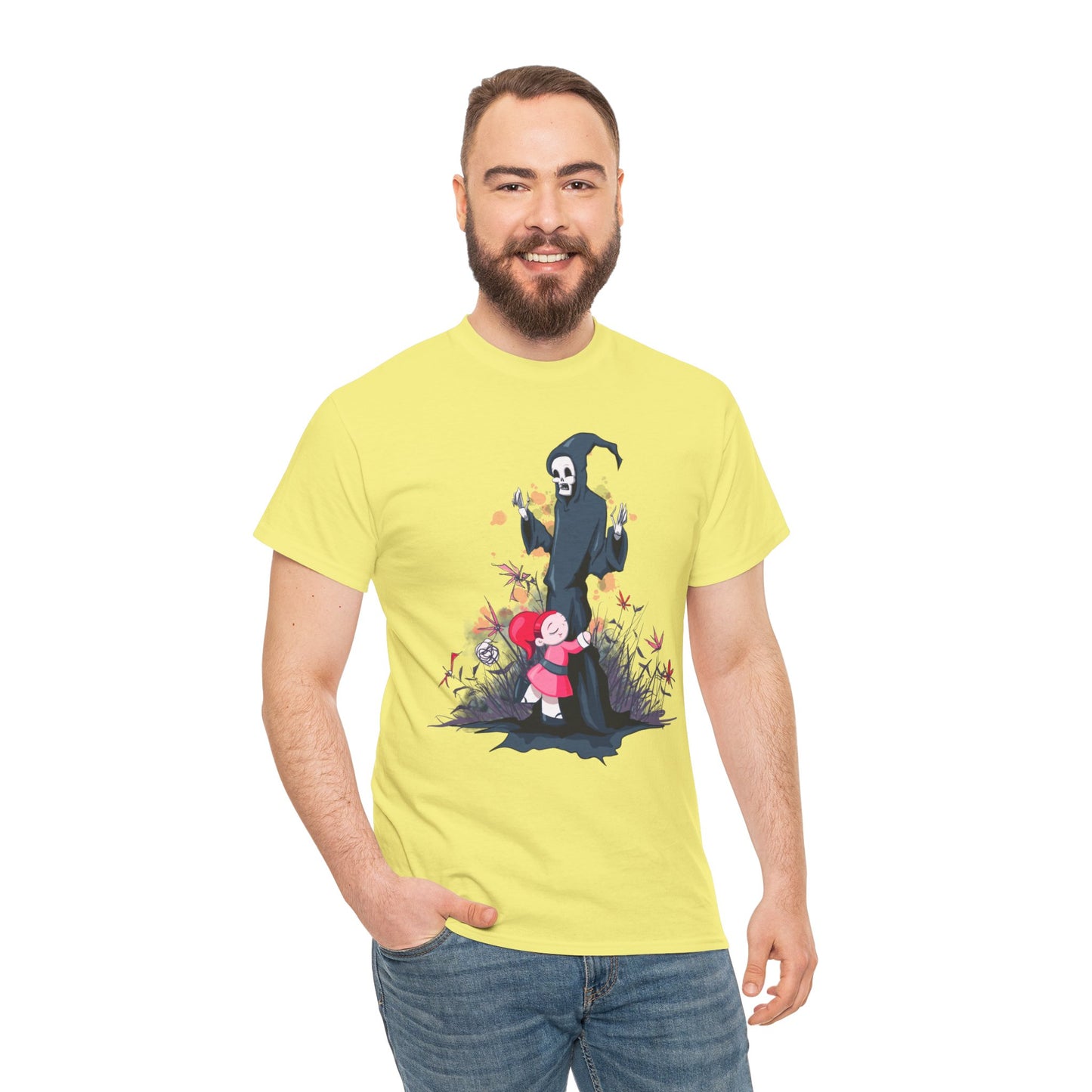 Reaper Hug Unisex Heavy Cotton Tee