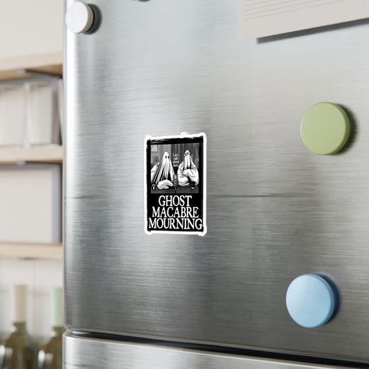 Ghost Macabre Mourning Kiss-Cut Vinyl Decal