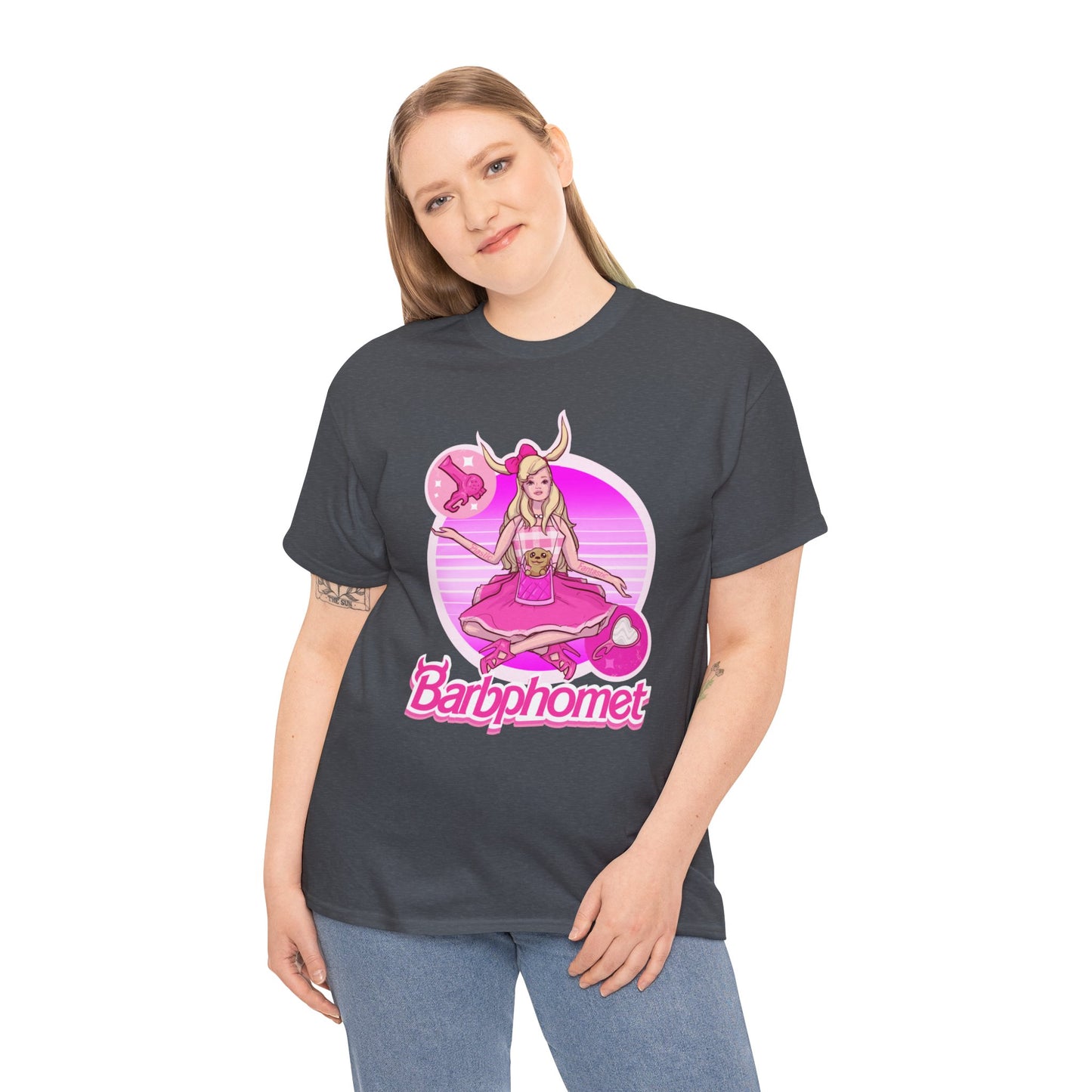 Barbphomet Unisex Heavy Cotton Patreon Tee