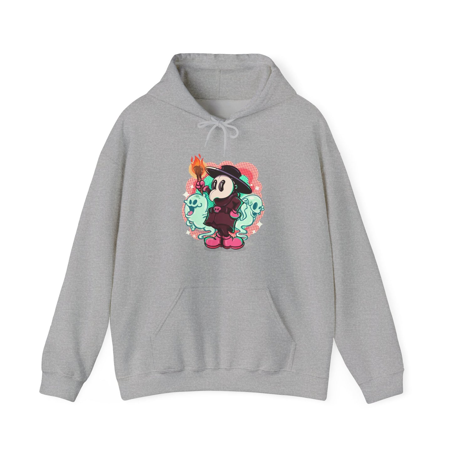 Rubber Hose Plague Doctor Unisex Heavy Blend Hooded Sweatshirt