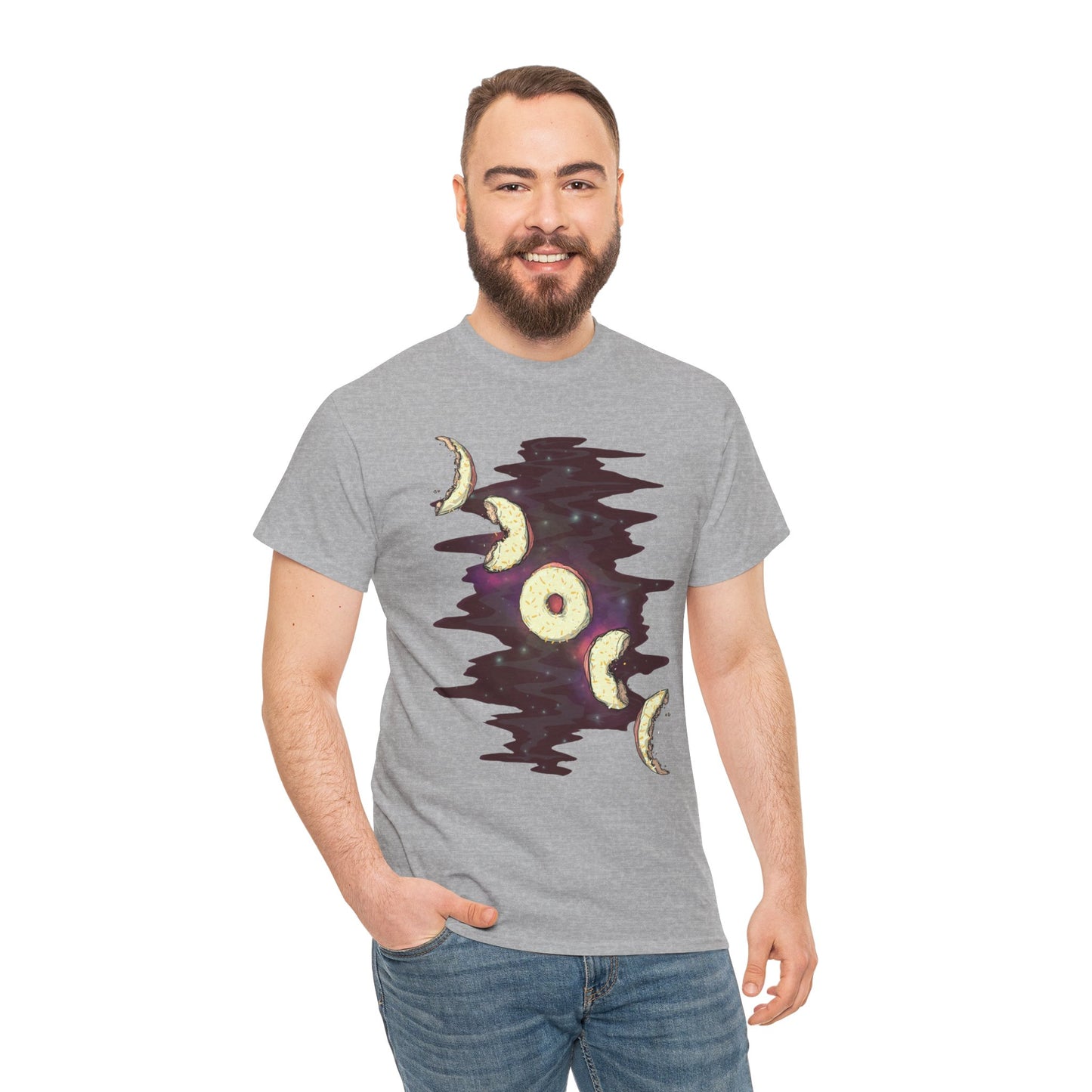 Donut Phases Unisex Heavy Cotton Tee