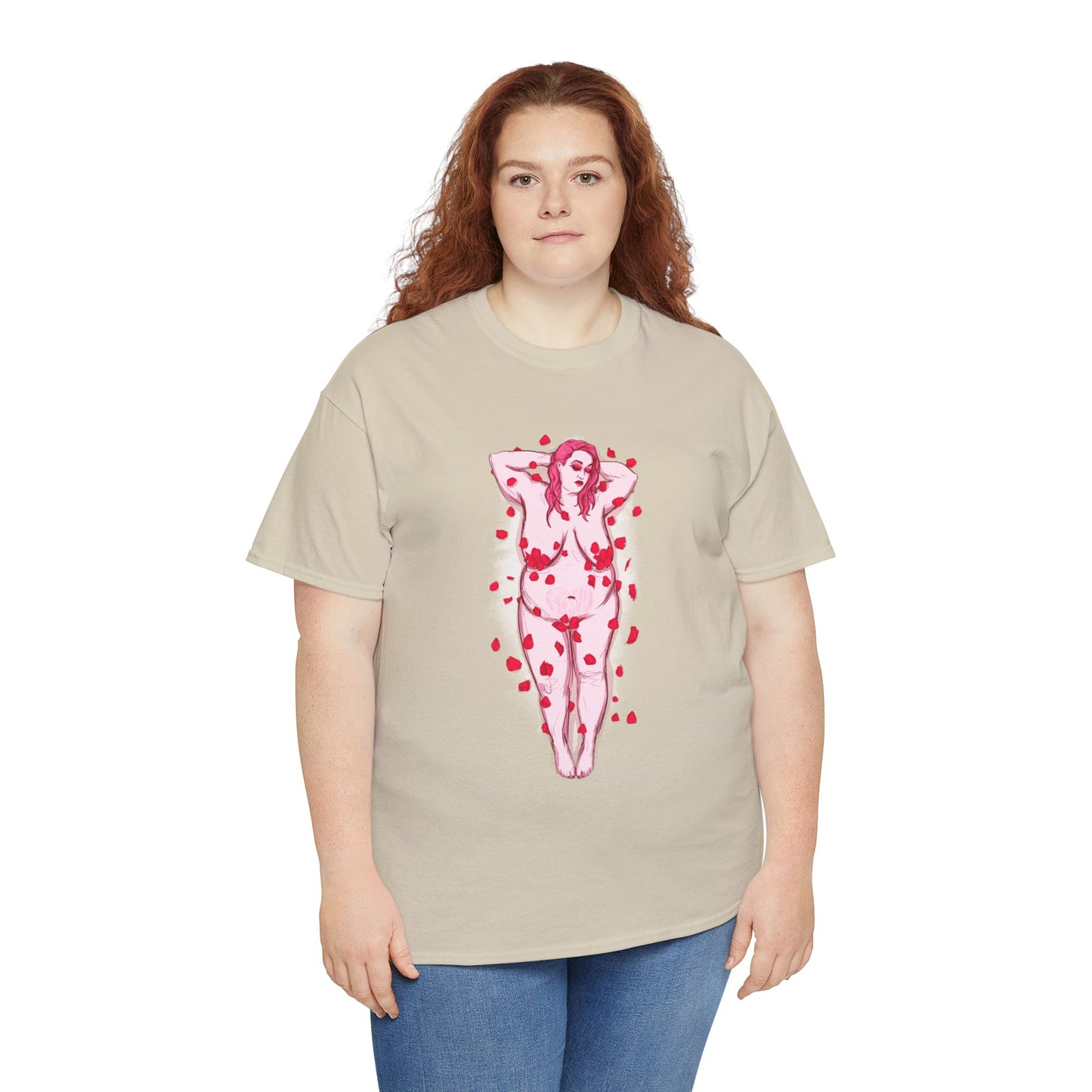 Stretch Heart Unisex Heavy Cotton Tee