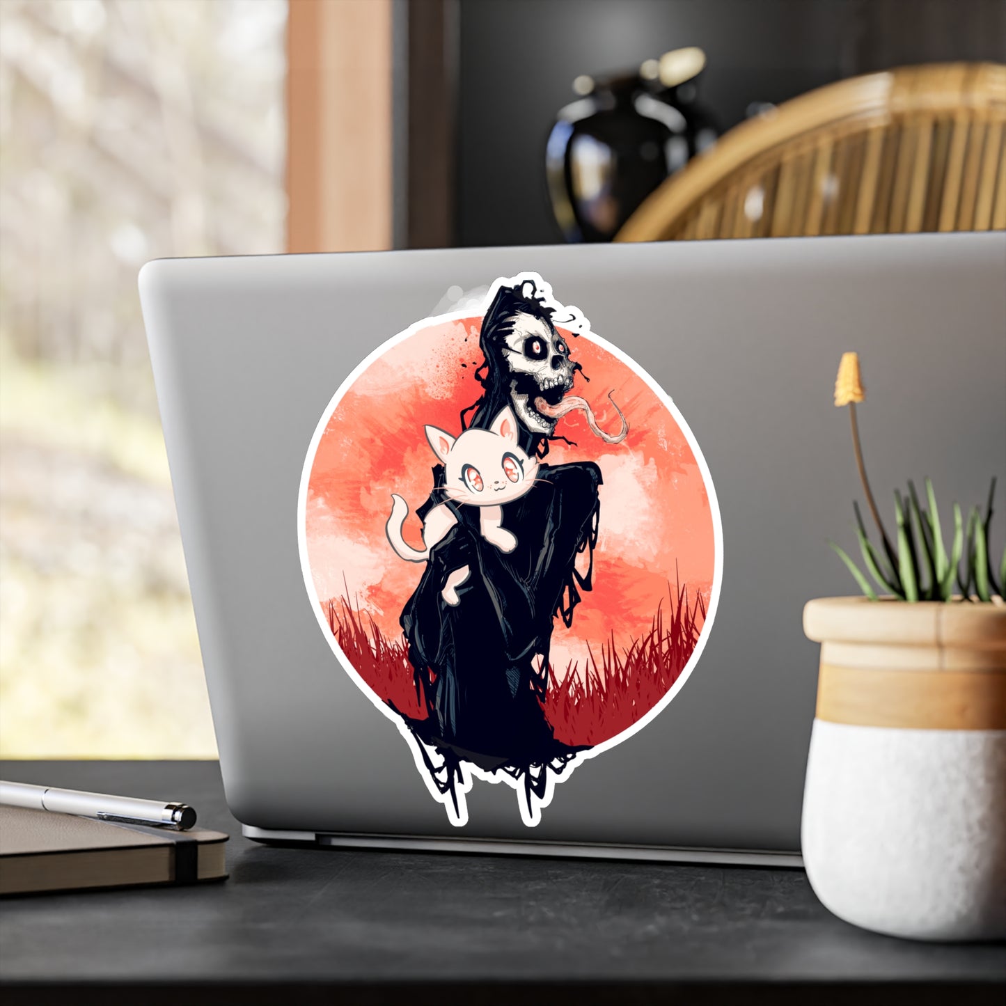 Cat Person Kiss-Cut Vinyl Decal