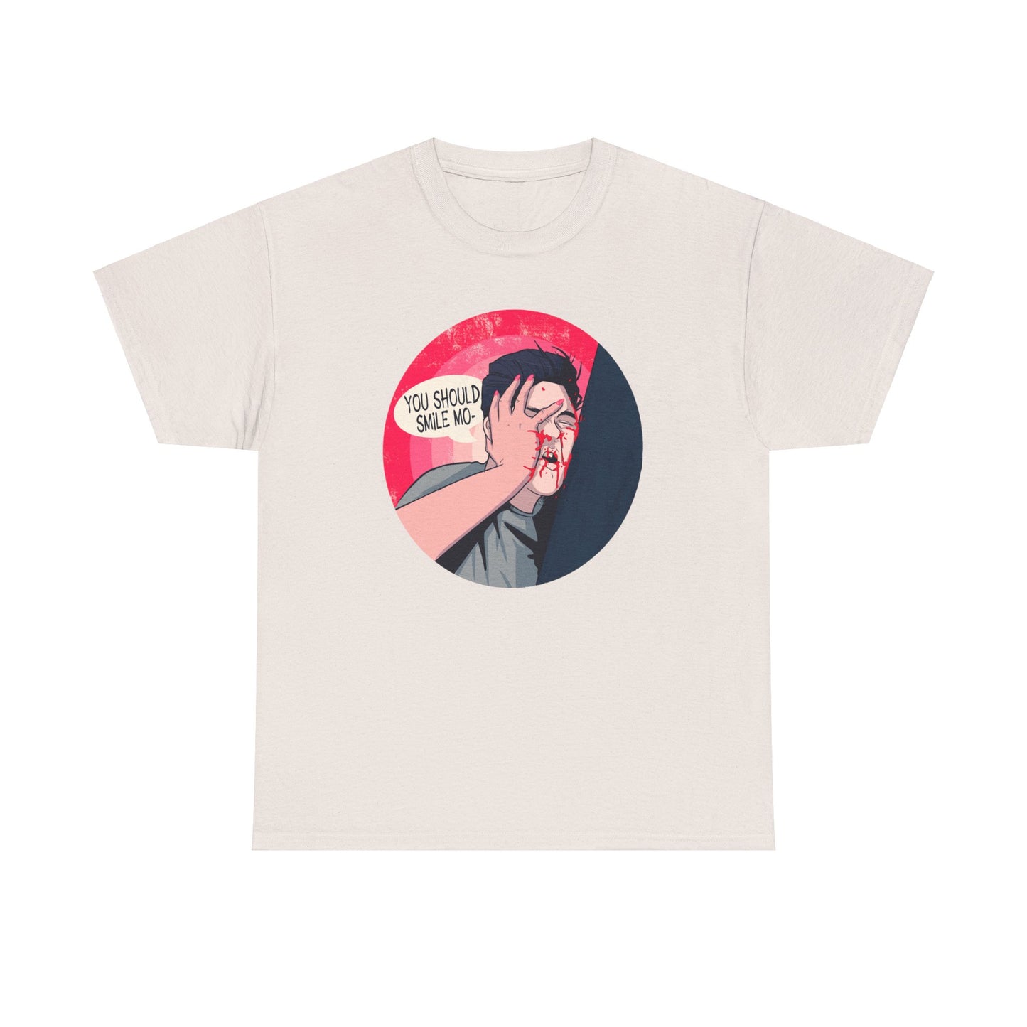 Smile Unisex Heavy Cotton Tee