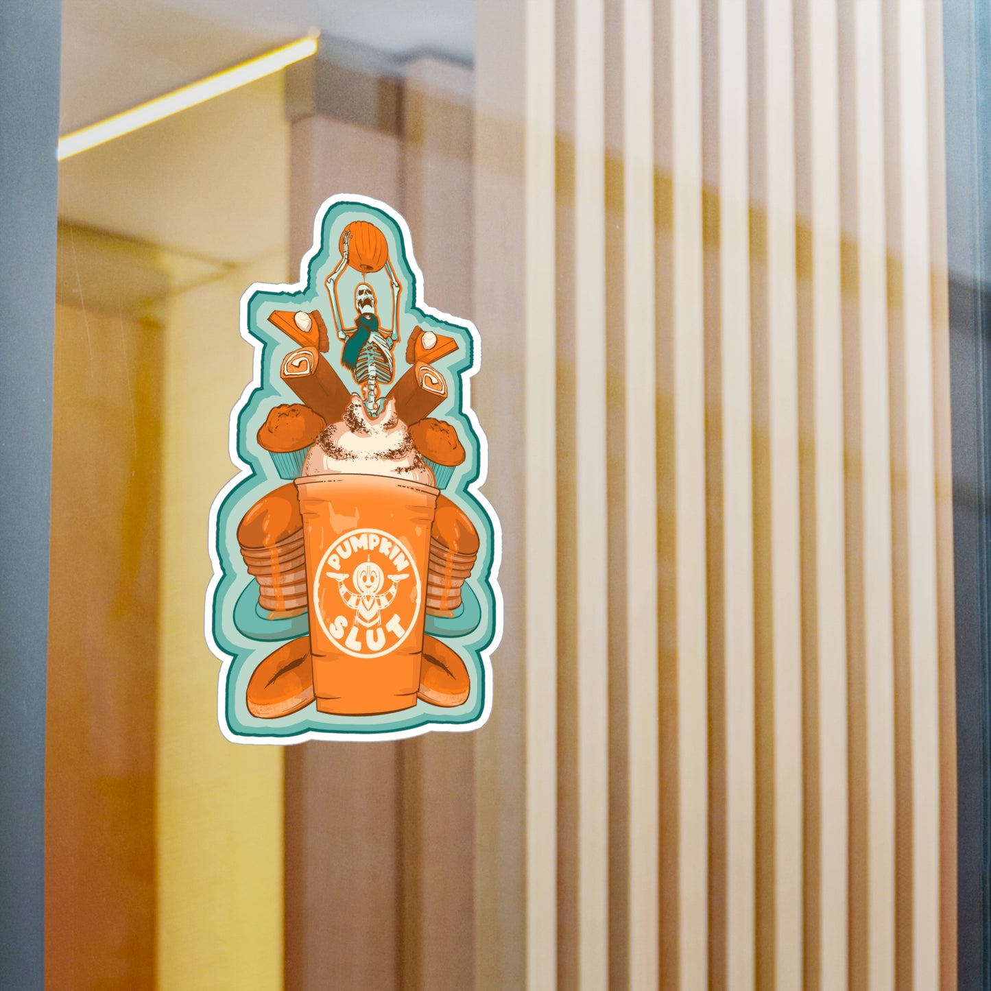 Pumpkin Slut Kiss-Cut Vinyl Decal