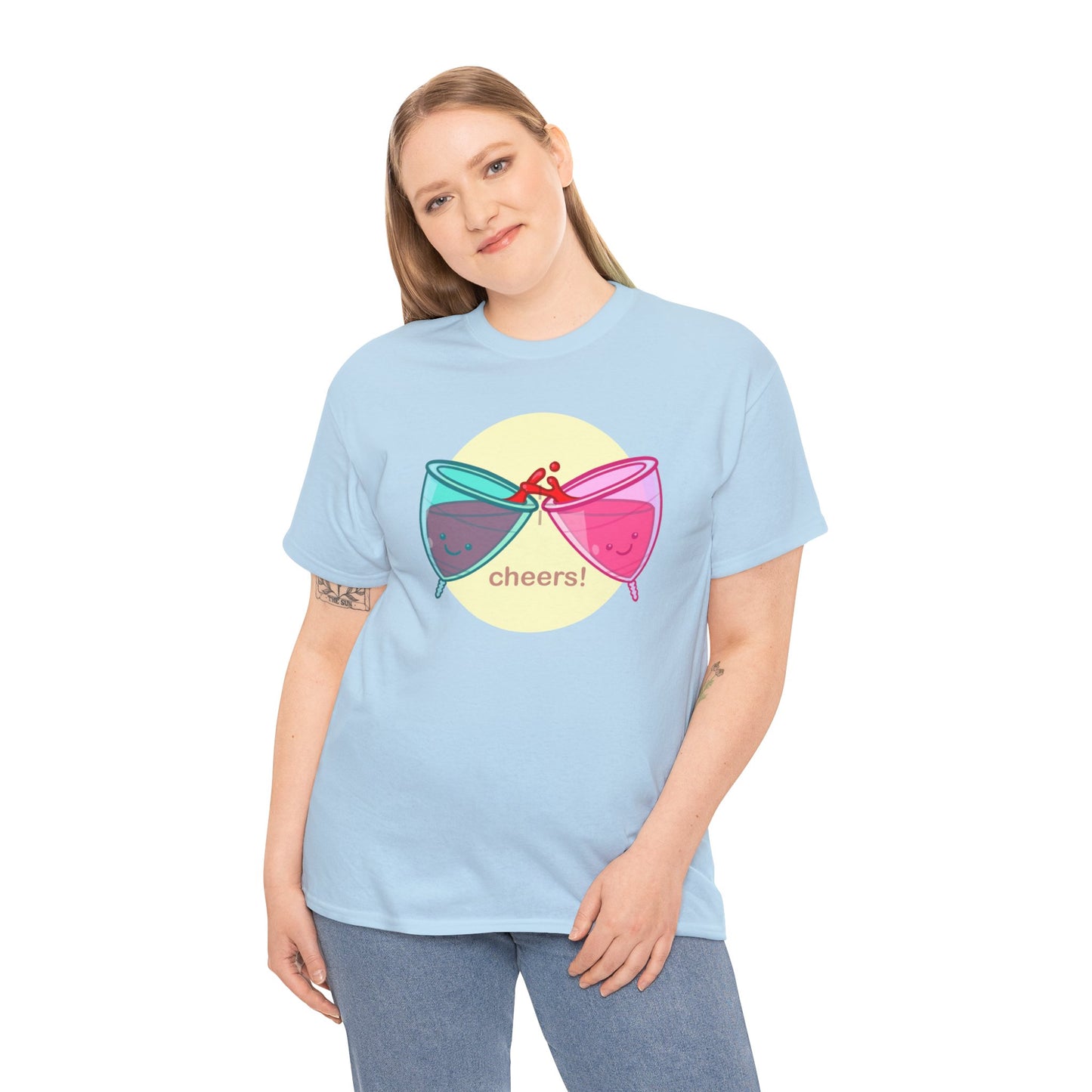 Cheers Unisex Heavy Cotton Tee