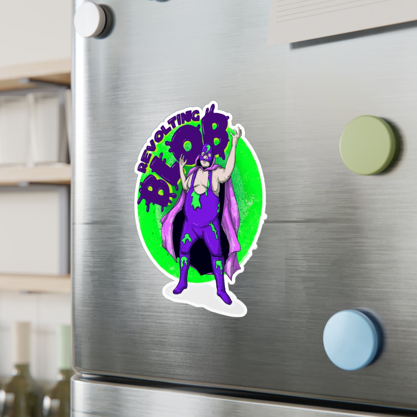 Revolting Blob Kiss-Cut Vinyl Decal