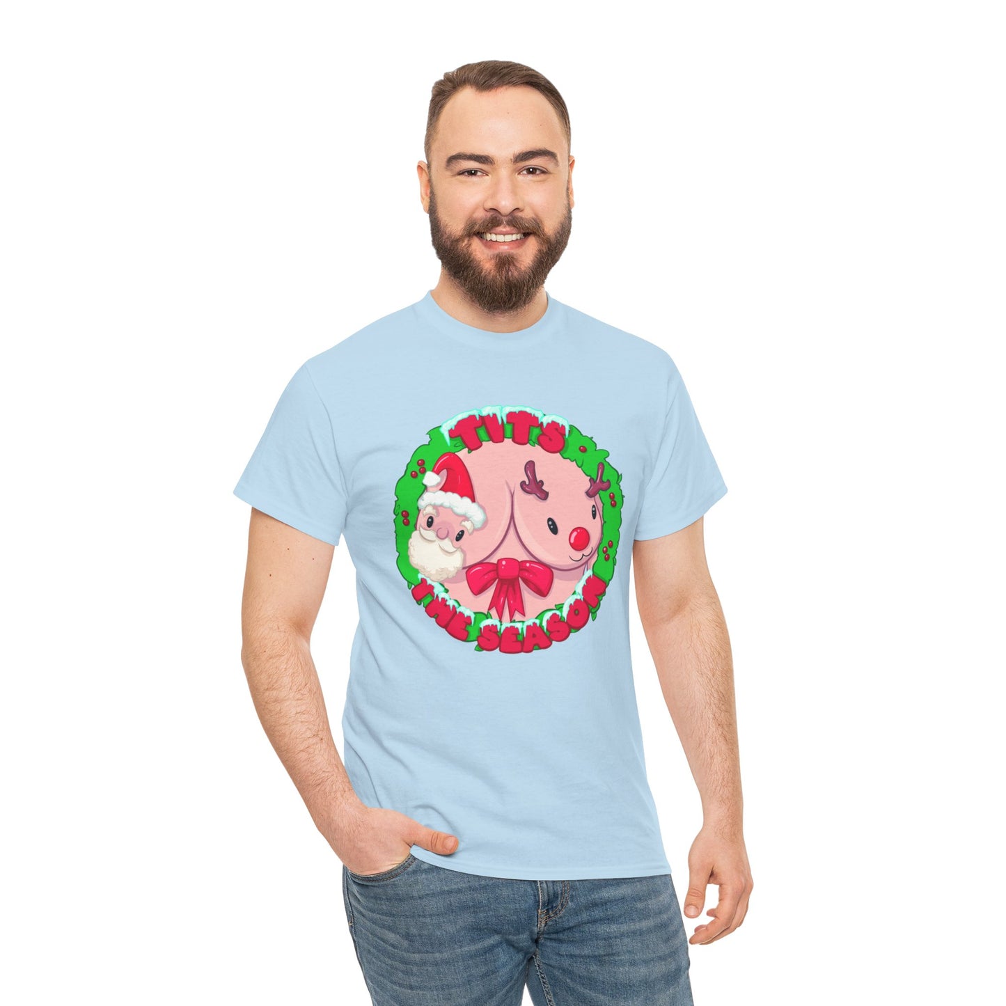 Tits The Season Unisex Heavy Cotton Tee
