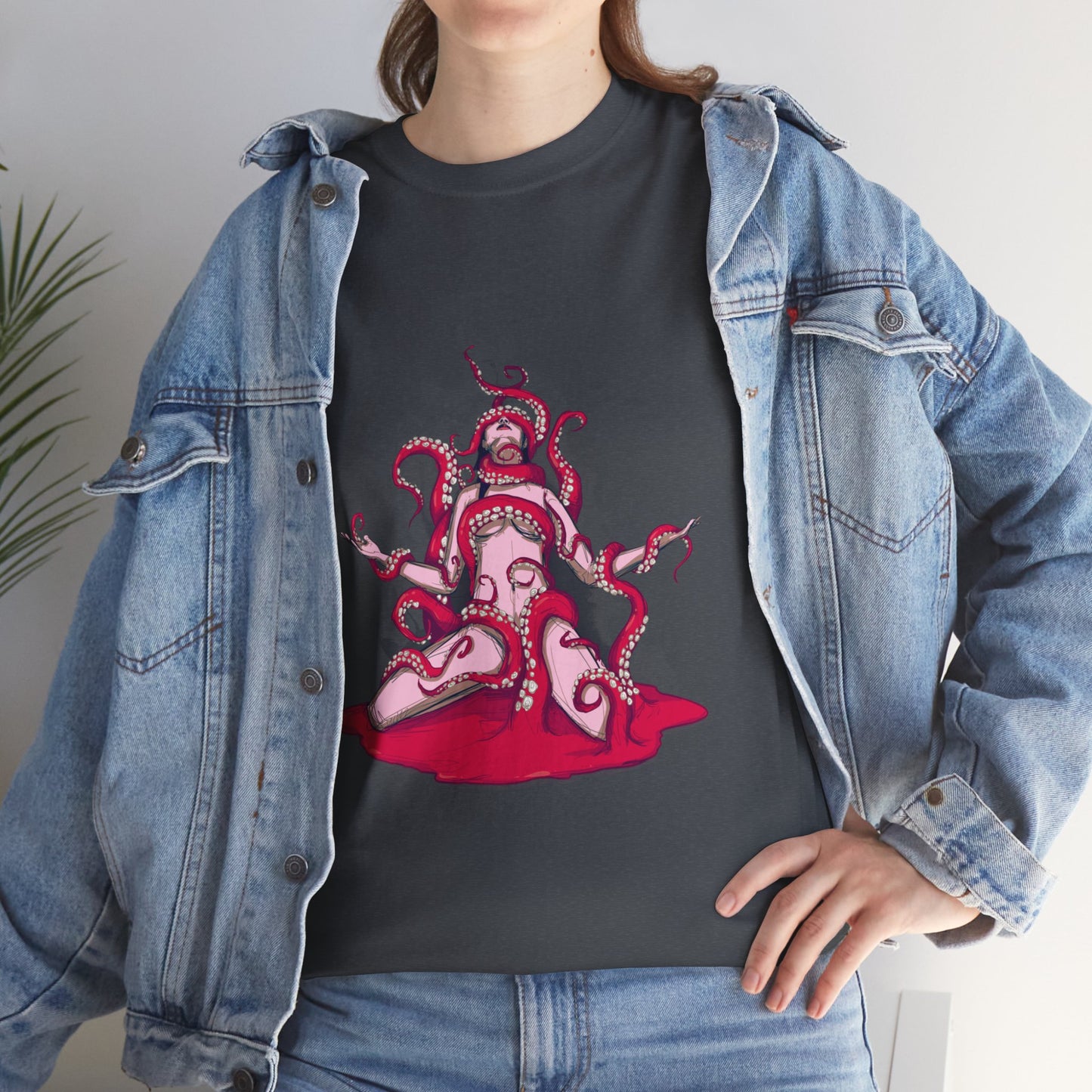 Heart Of The Devil Unisex Heavy Cotton Tee