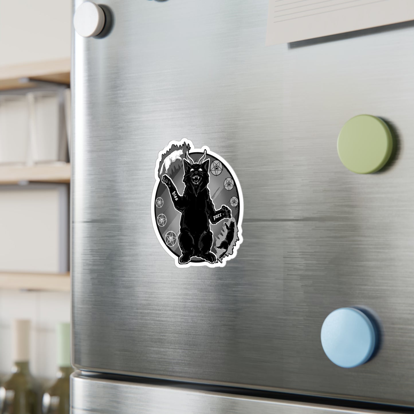 BaphoCat II Kiss-Cut Vinyl Decal
