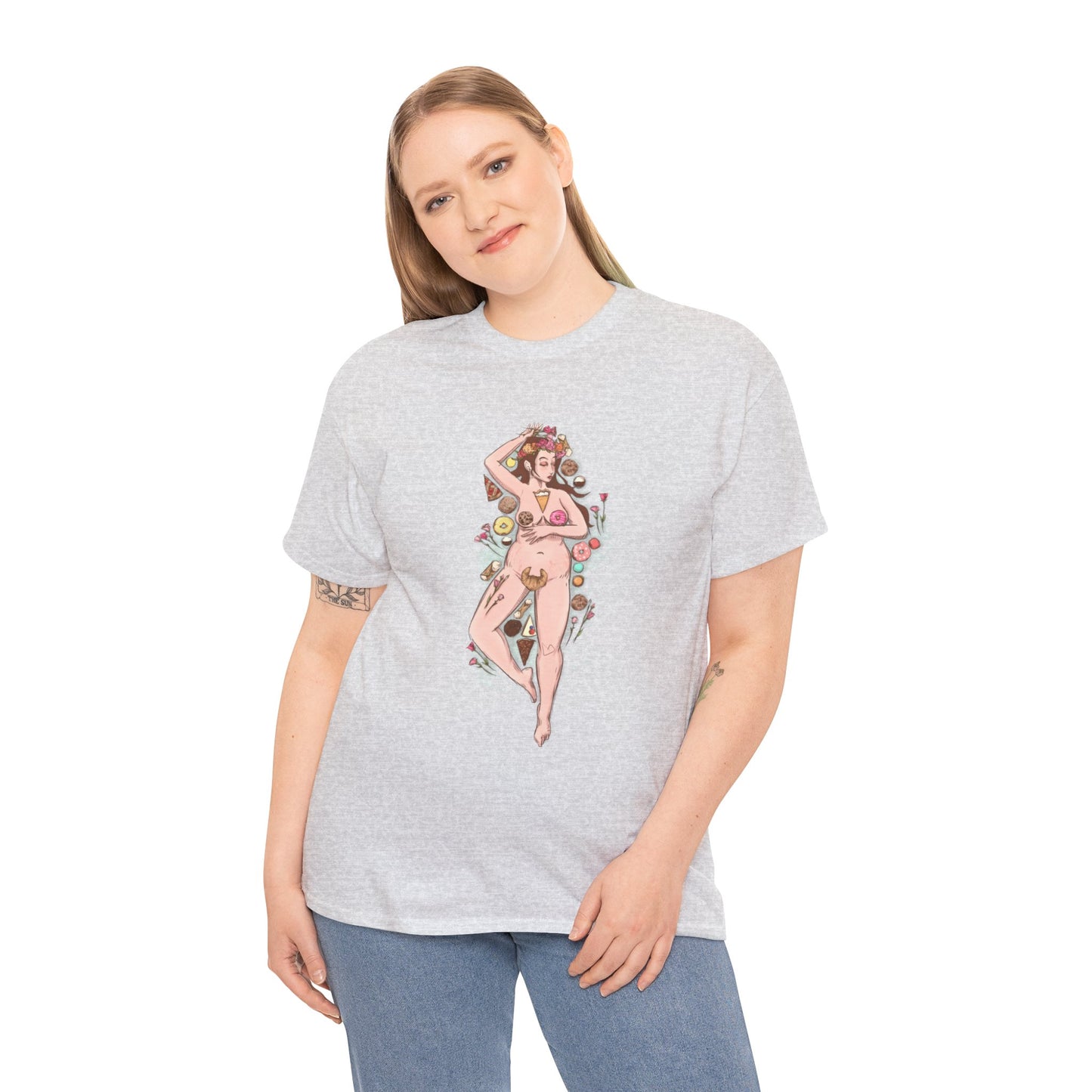 Pastry Queen Unisex Heavy Cotton Tee