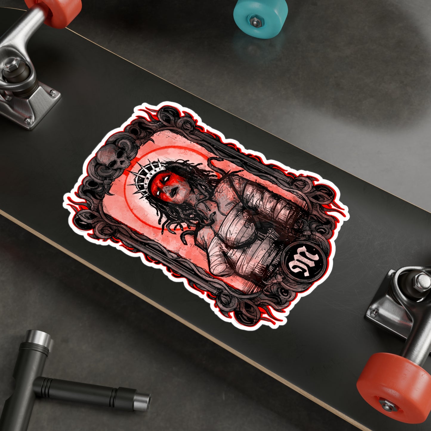 Queen Medusa Kiss-Cut Vinyl Decal