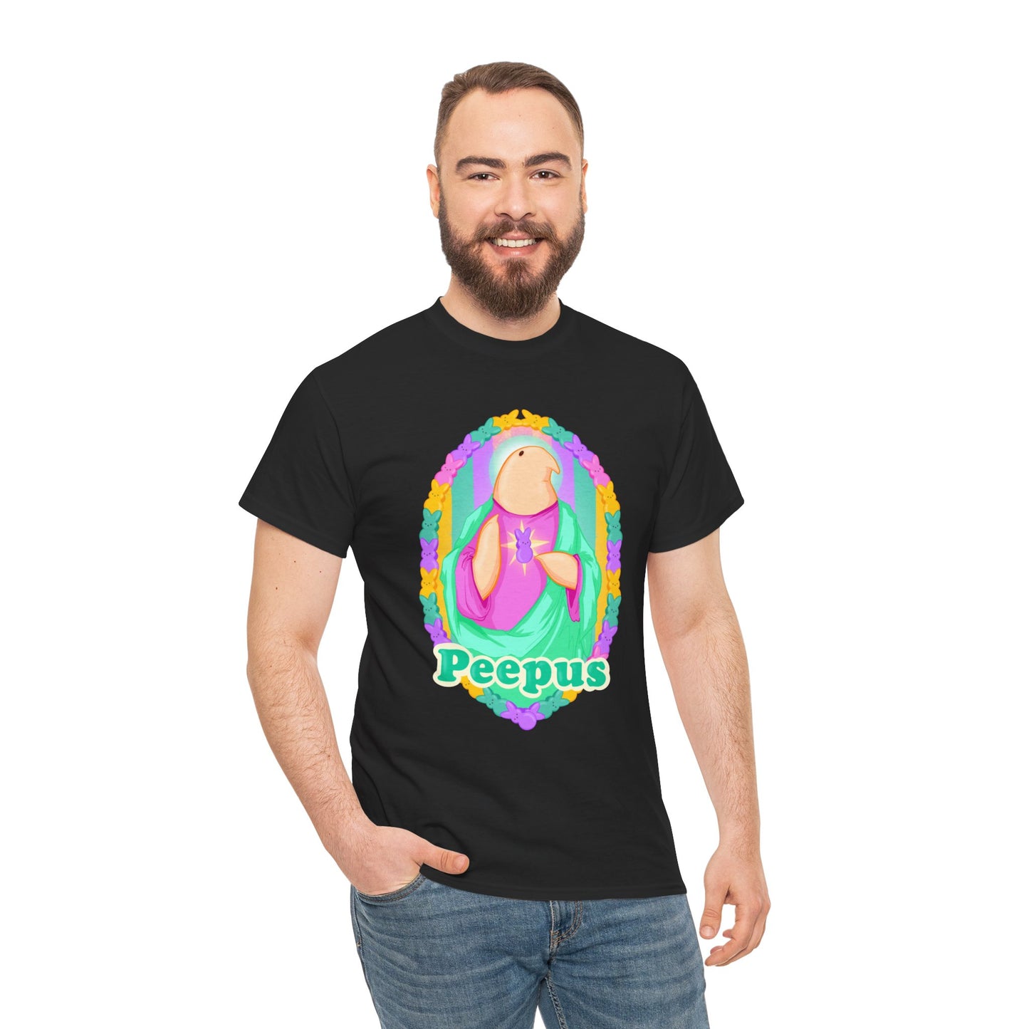 Peepus Unisex Heavy Cotton Tee