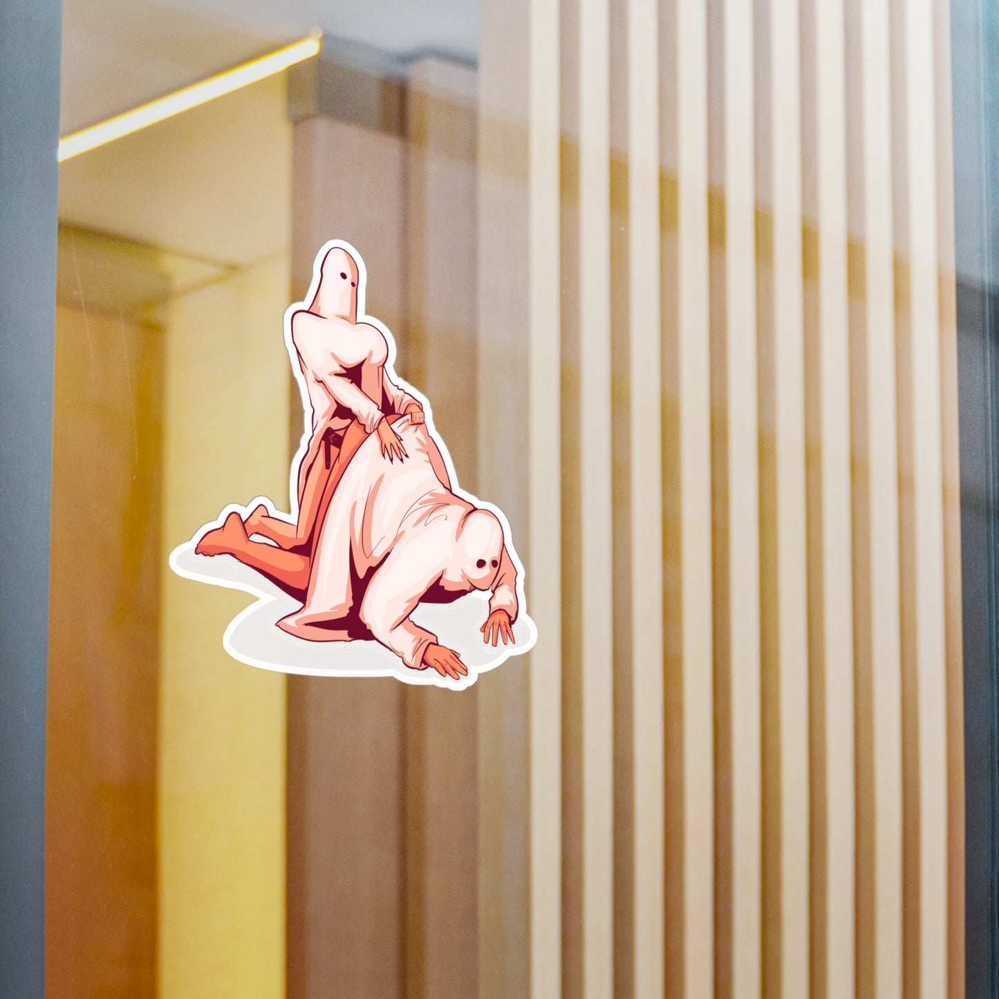Ghost Peg Kiss-Cut Vinyl Decal