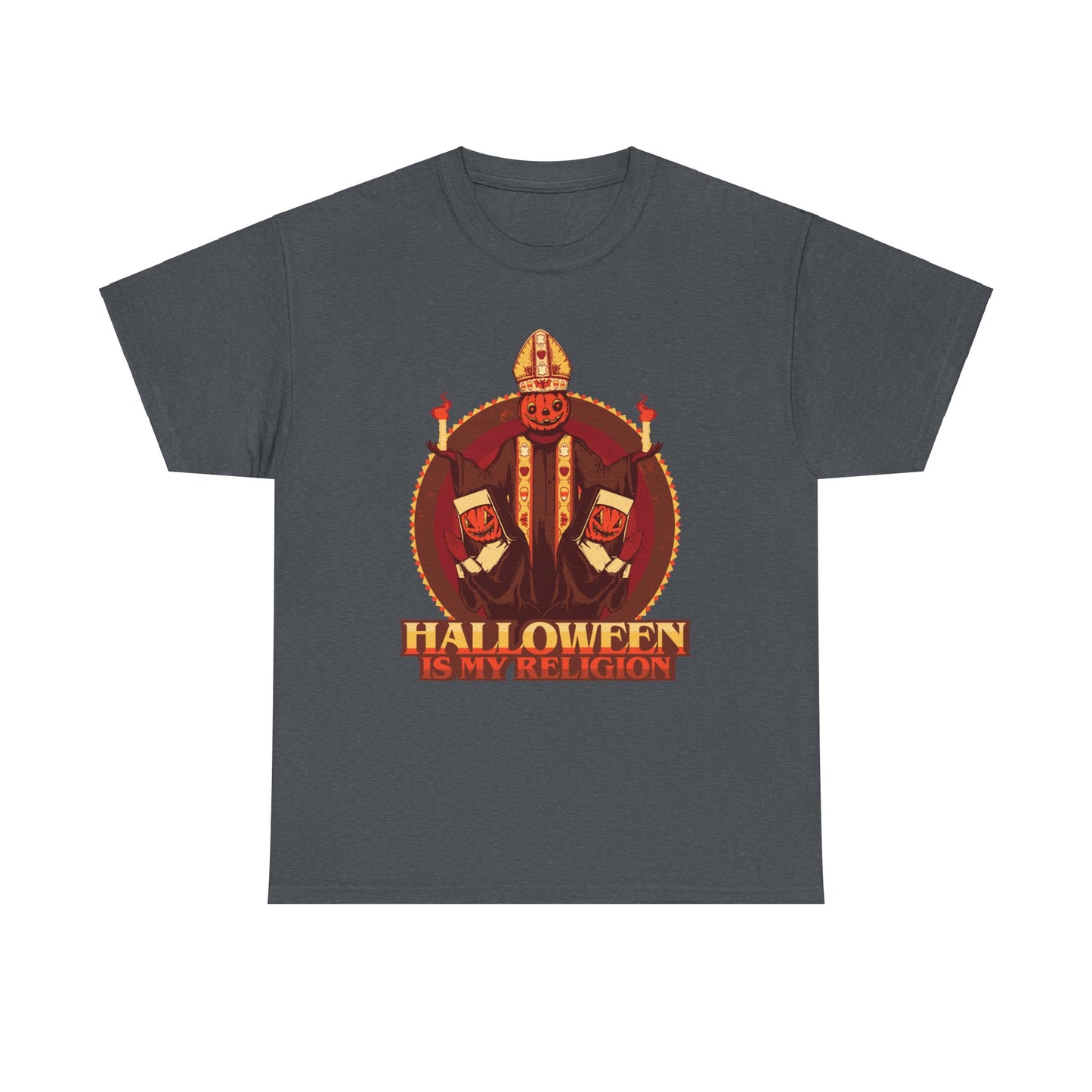 Halloween Is My Religion Unisex Heavy Cotton Tee