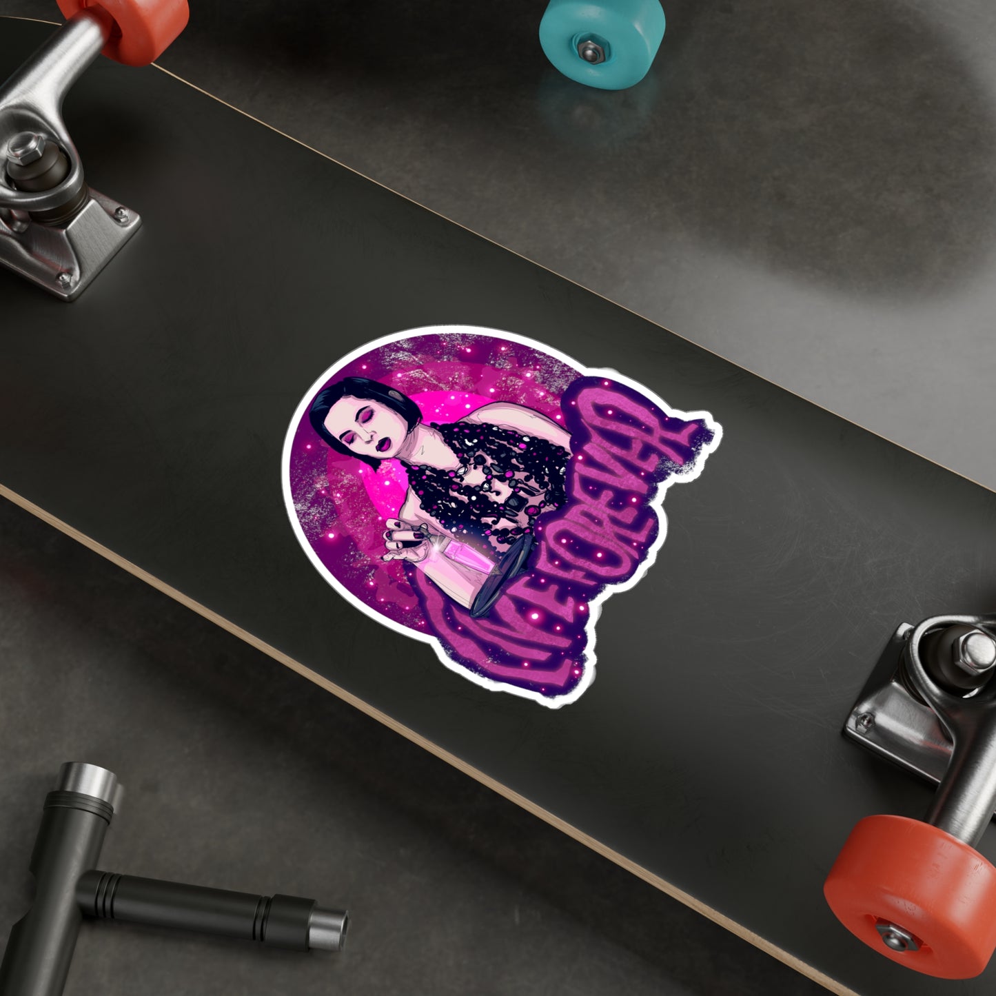 Live Forever II Kiss-Cut Vinyl Decal
