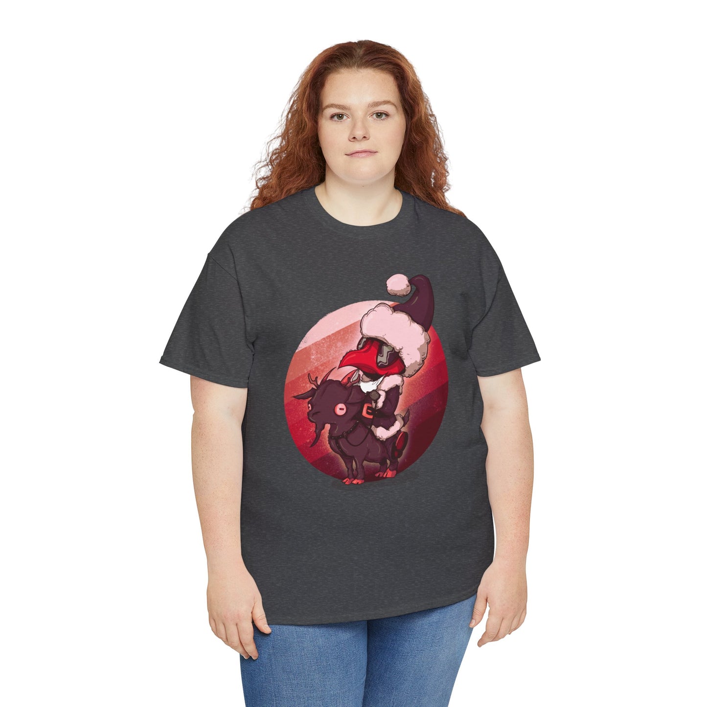 Plague Doctor Santa Unisex Heavy Cotton Tee