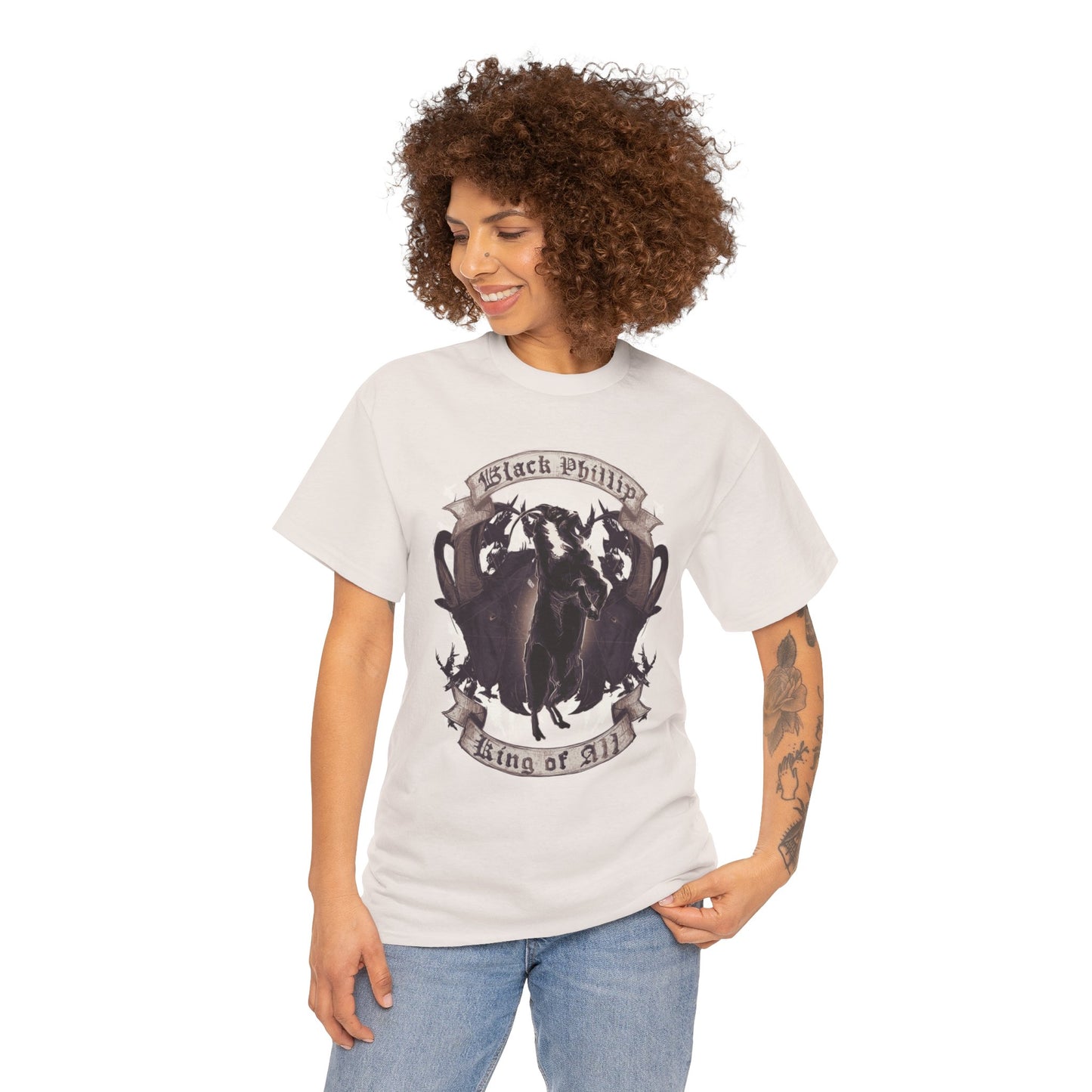 Black Phillip Unisex Heavy Cotton Tee