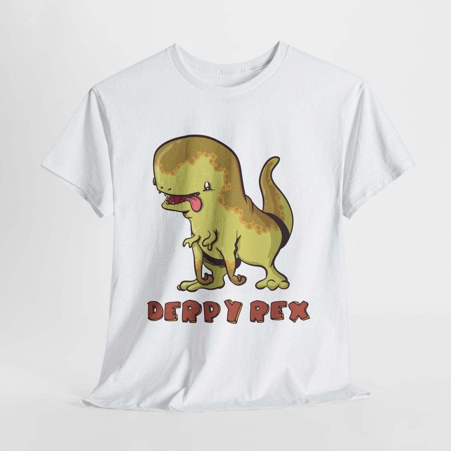 Derpy Rex Unisex Heavy Cotton Tee