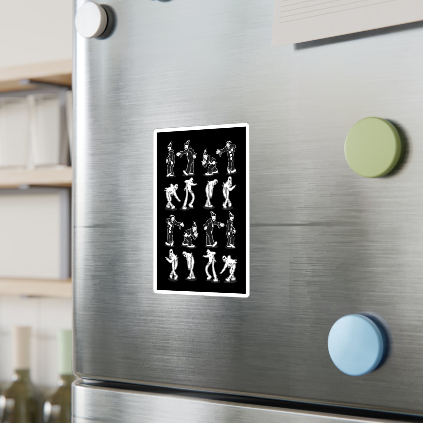Spooky Two Step Kiss-Cut Vinyl Decal