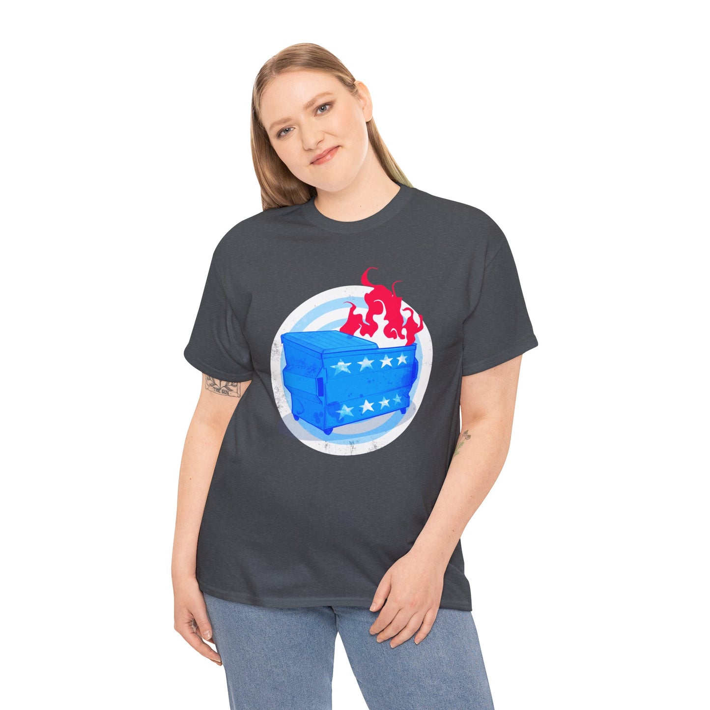 American Dumpster Firre Unisex Heavy Cotton Tee