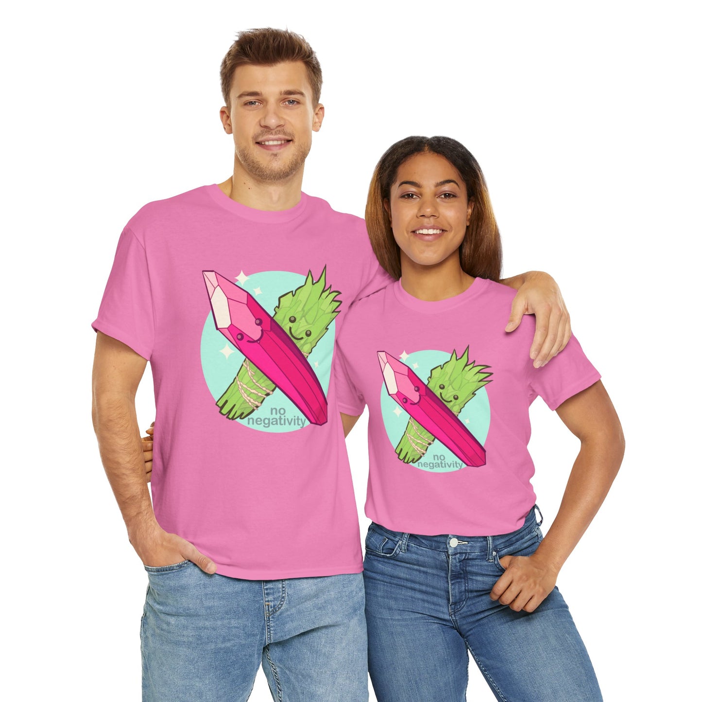 No Negativity Unisex Heavy Cotton Tee