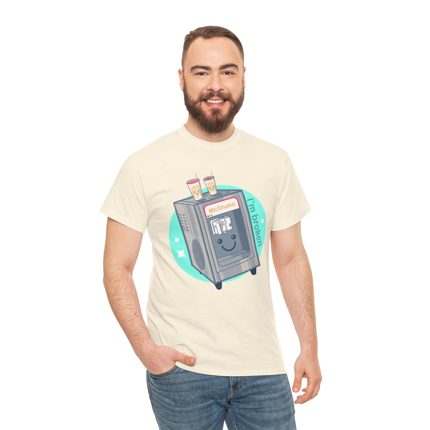 Shake Machine Unisex Heavy Cotton Tee